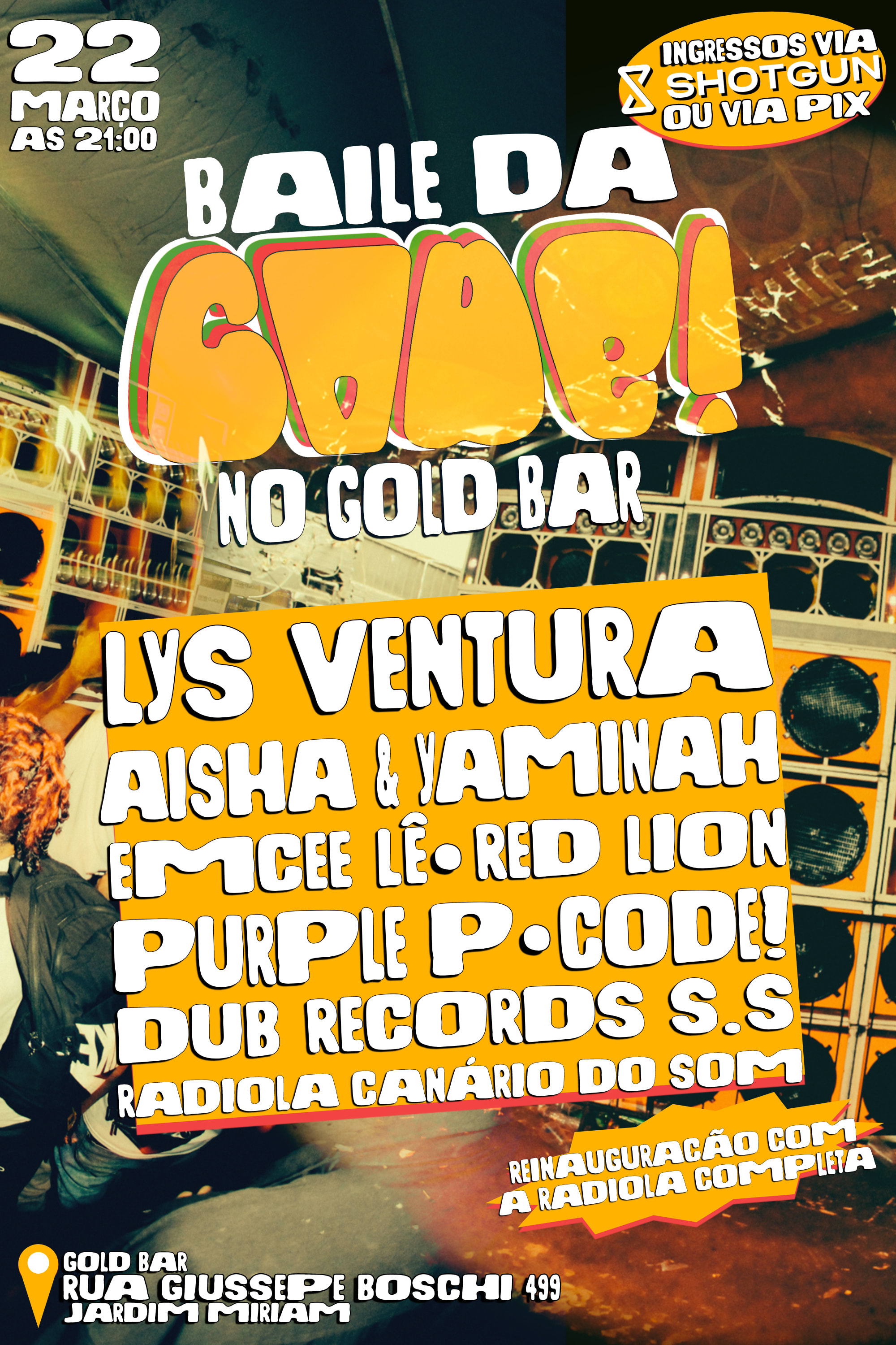 Baile Da Code! Encontra Radiola Canário Do Som Completa!