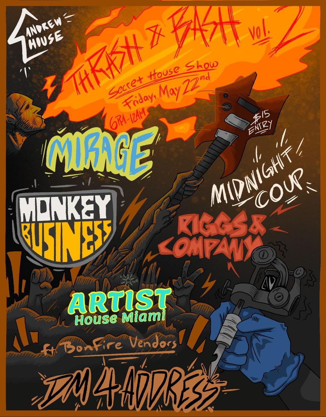 Thrash & Bash Vol 2: Secret House Show