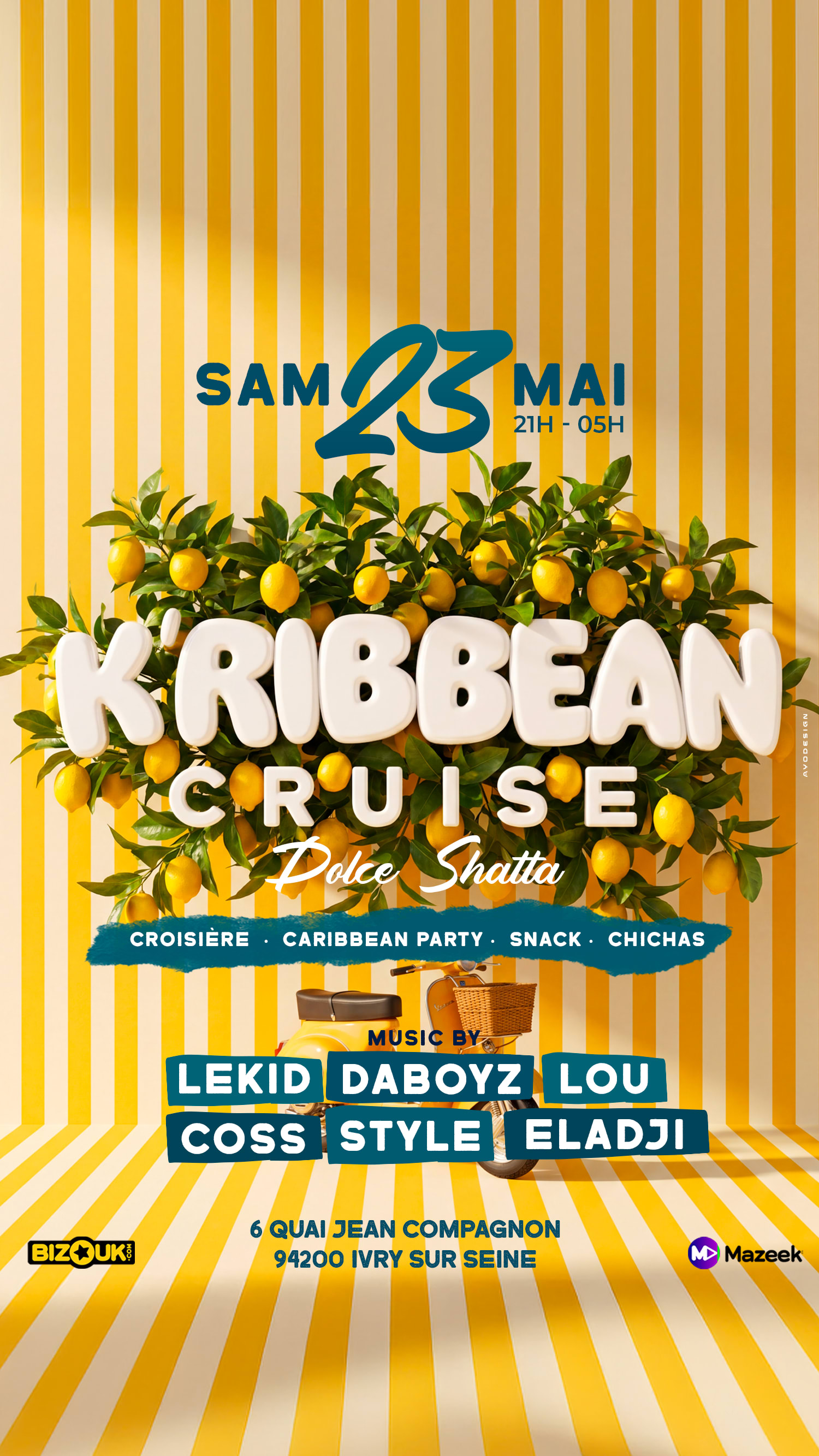 K’Ribbean Cruise | Croisière| Rooftop| Terrasse