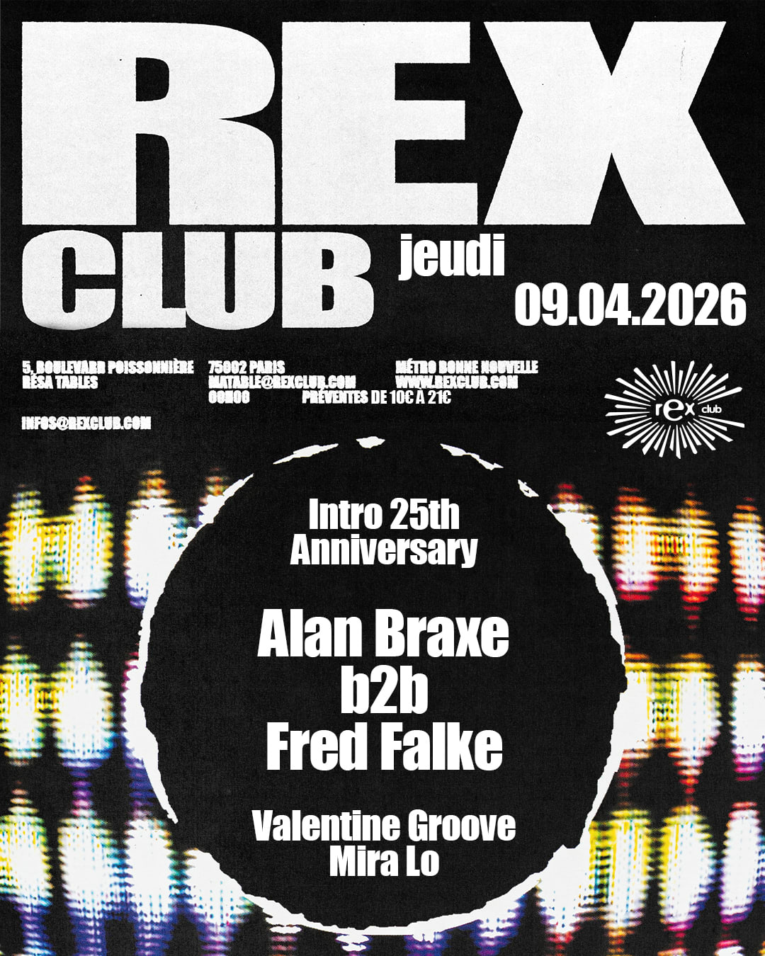 Intro 25th Anniversary: Alan Braxe B2b Fred Falke & More