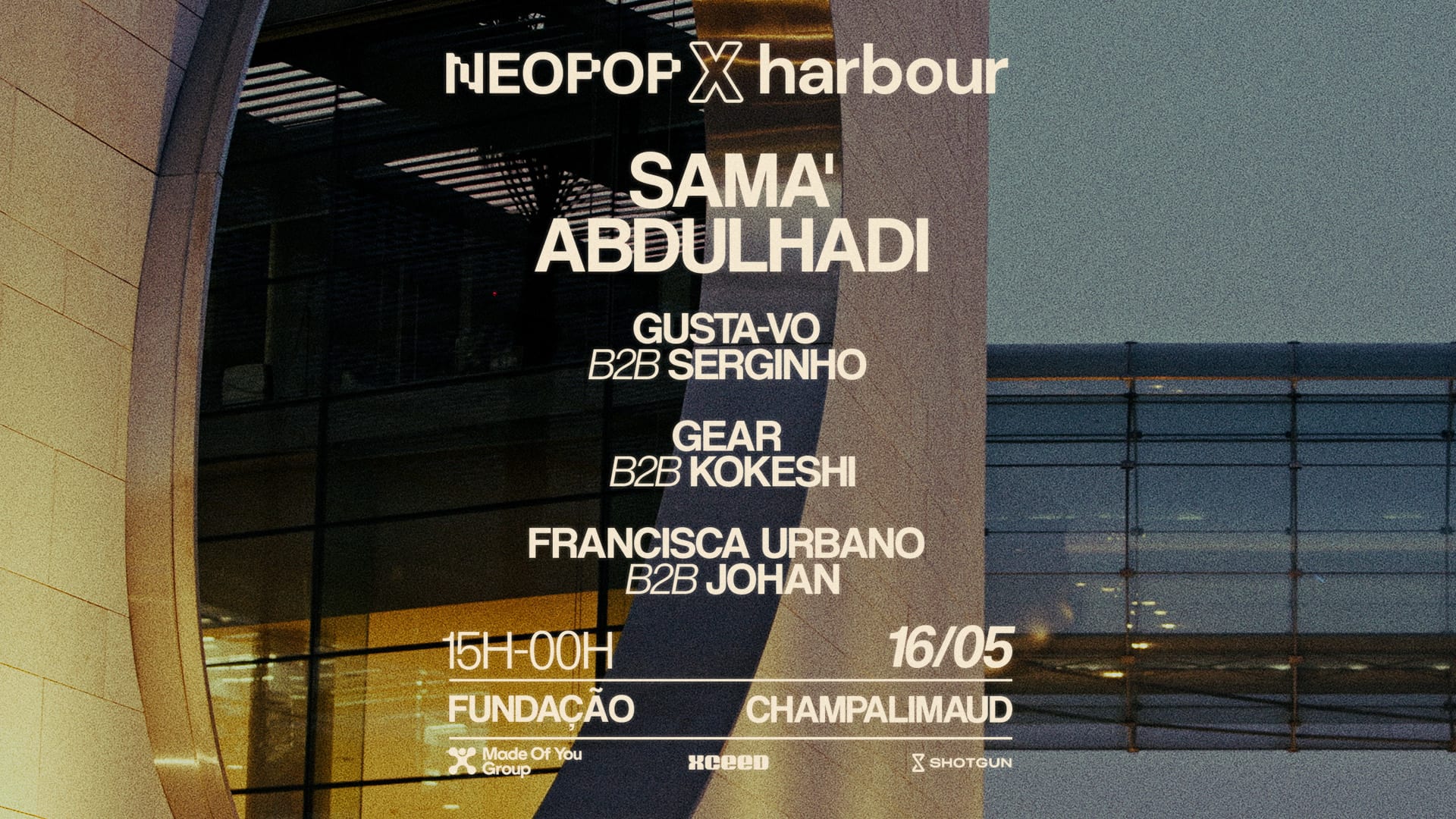 Neopop X Harbour Presents Sama’ Abdulhadi