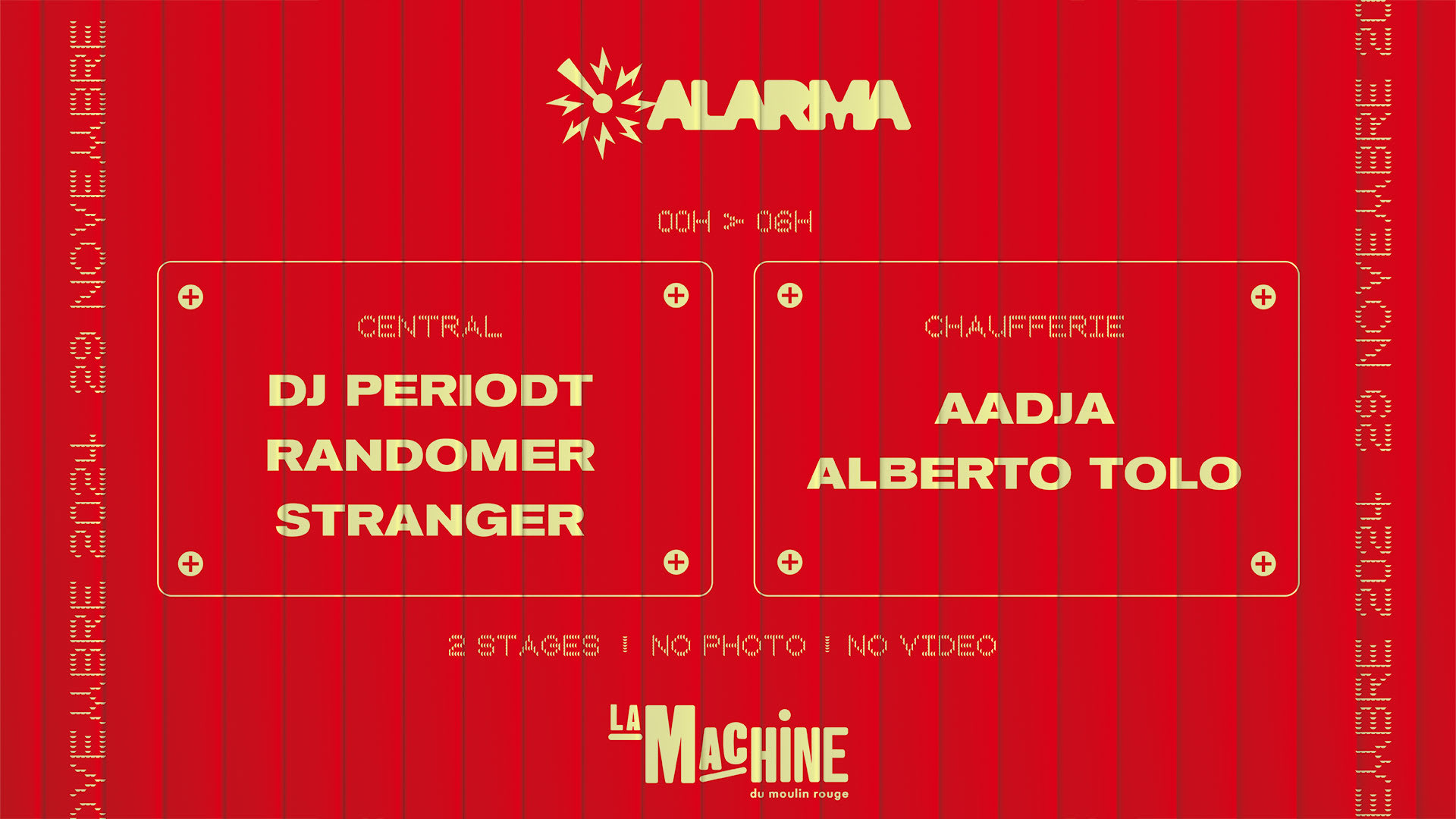 Alarma W/ Randomer, Stranger, Aadja...