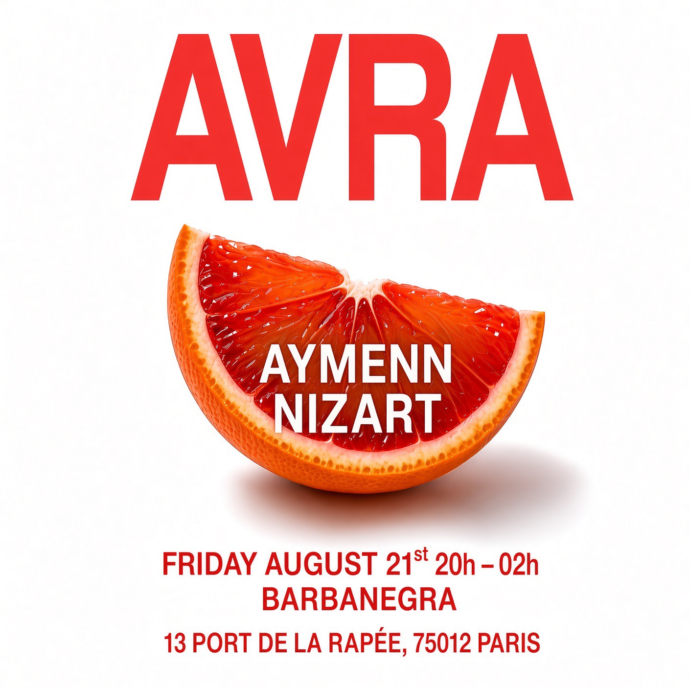 Friday Open Air: Barbanegra X Avra — Afrohouse & Commercial
