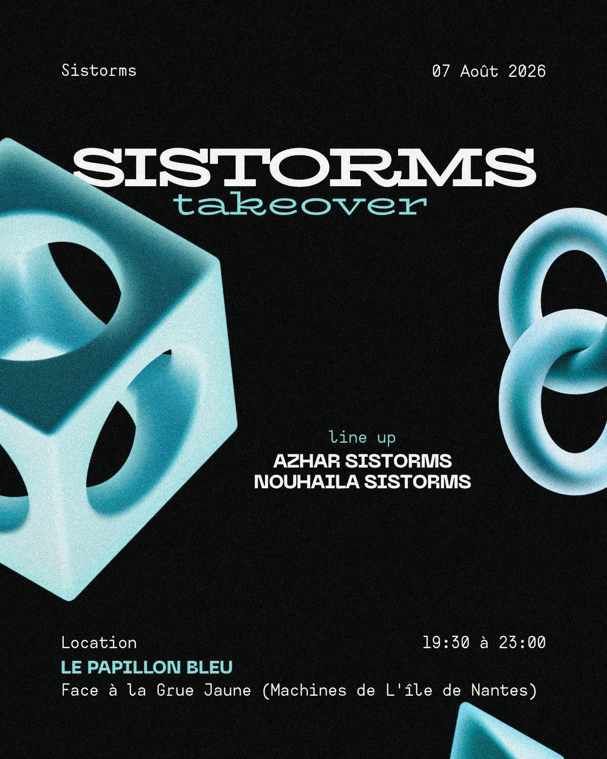 💙Sistorms Takeover 💙