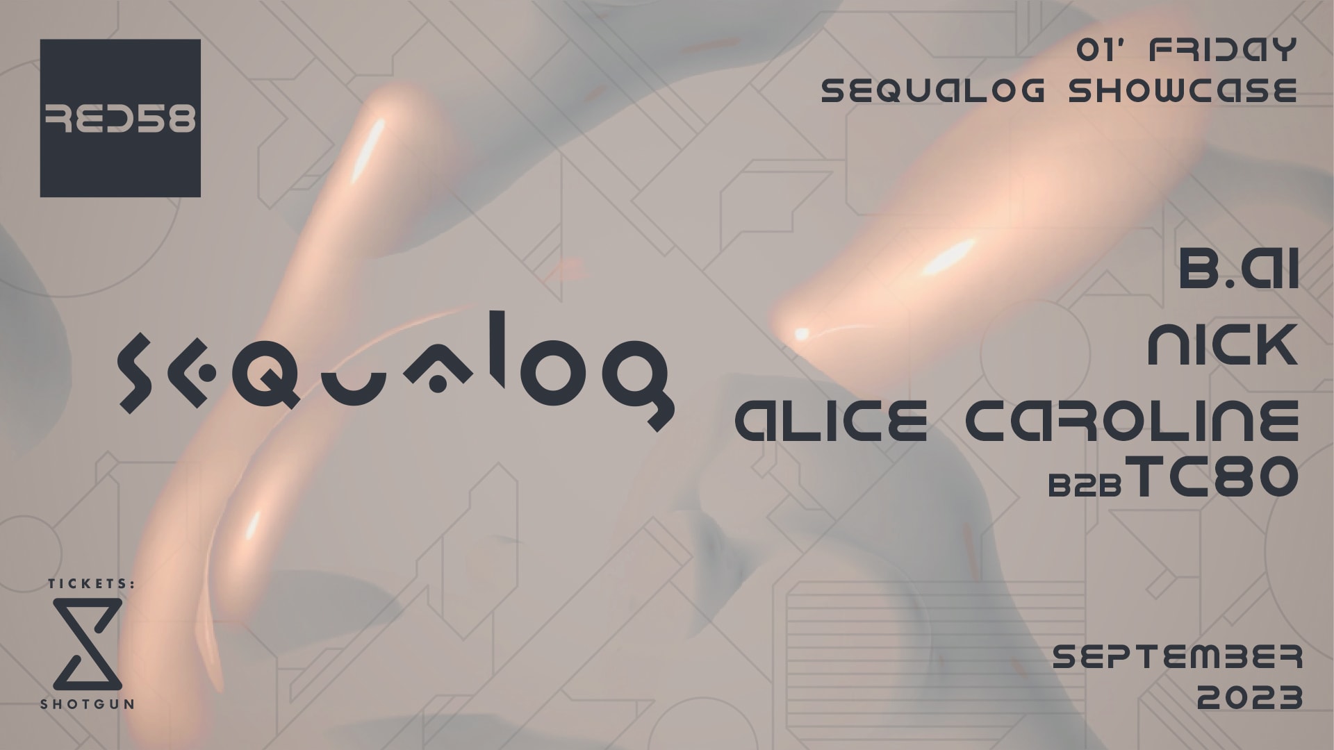 Sequalog Showcase W/ B.Ai, Nick & Alice Caroline B2b Tc80