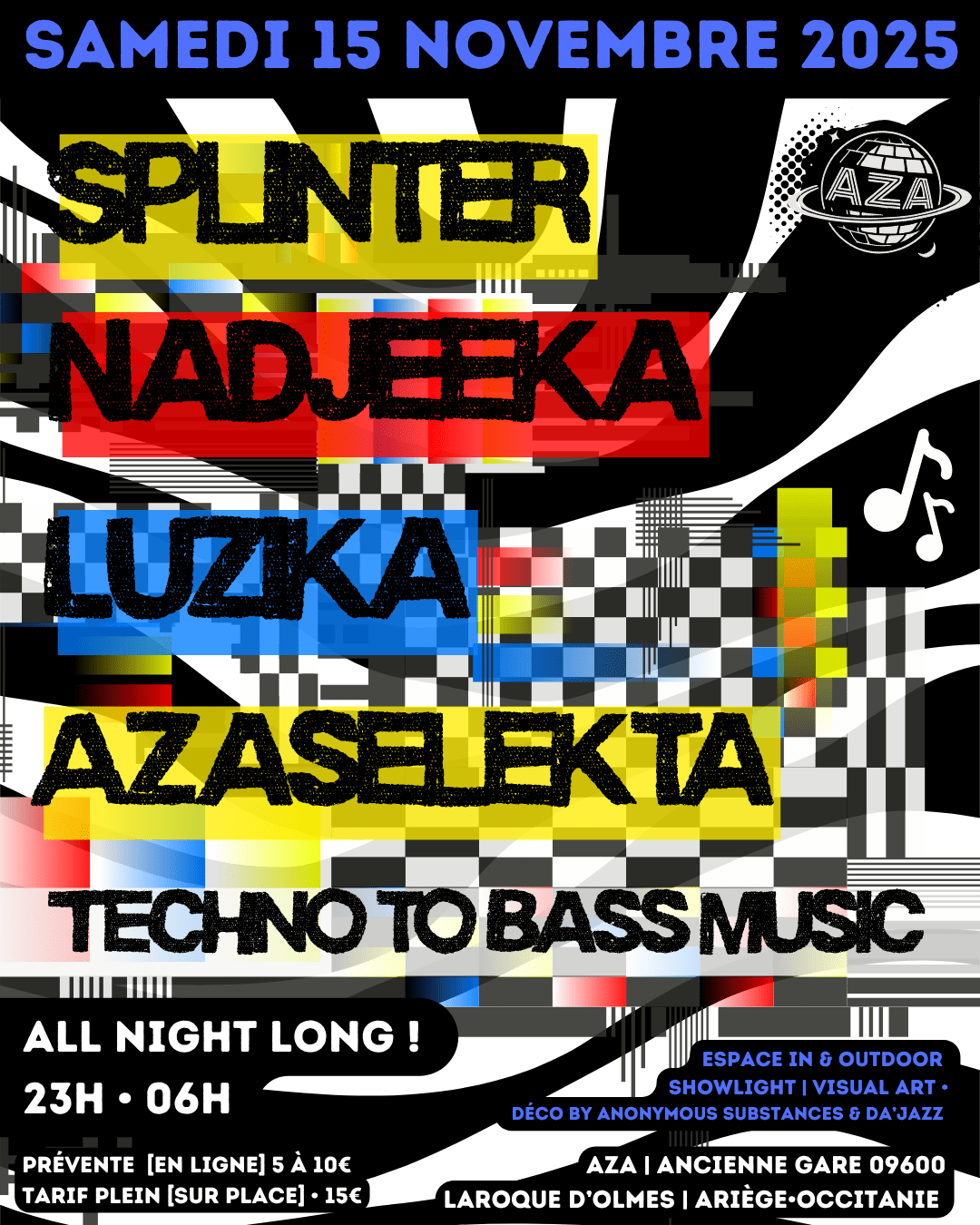 Techno & Bass Music All Night Long