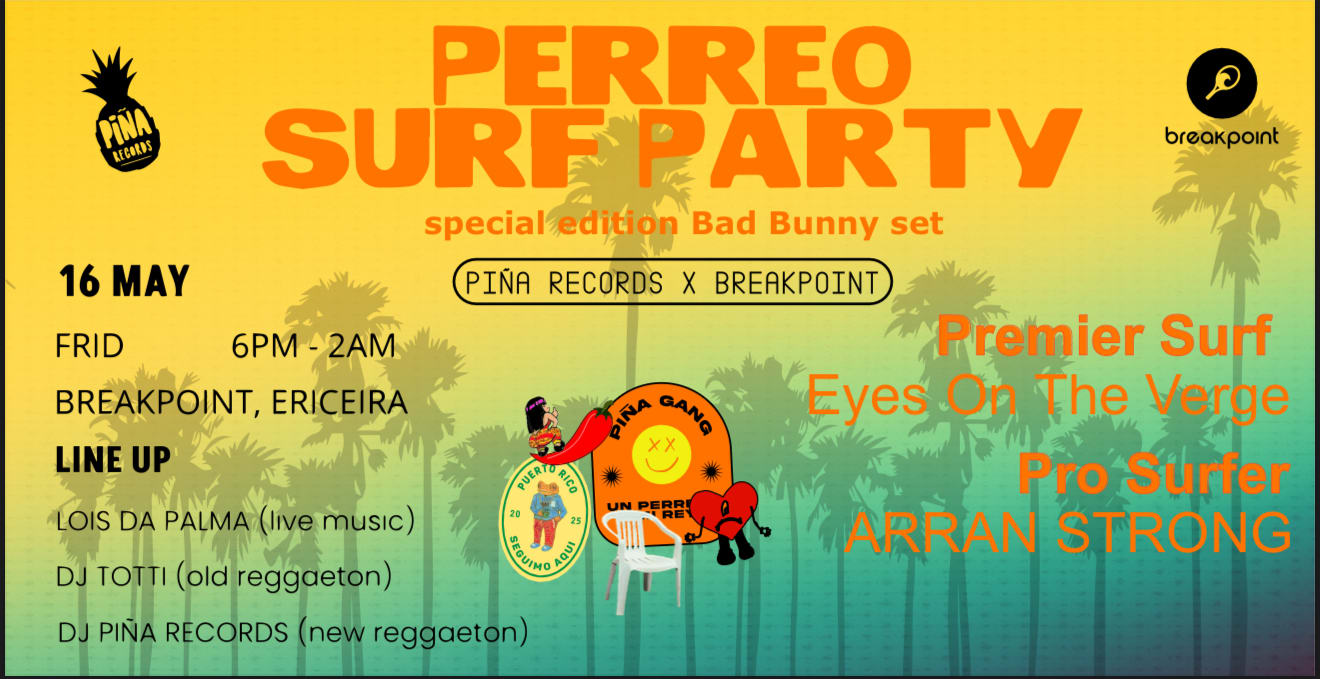 Perreo Surf Party X Breakpoint