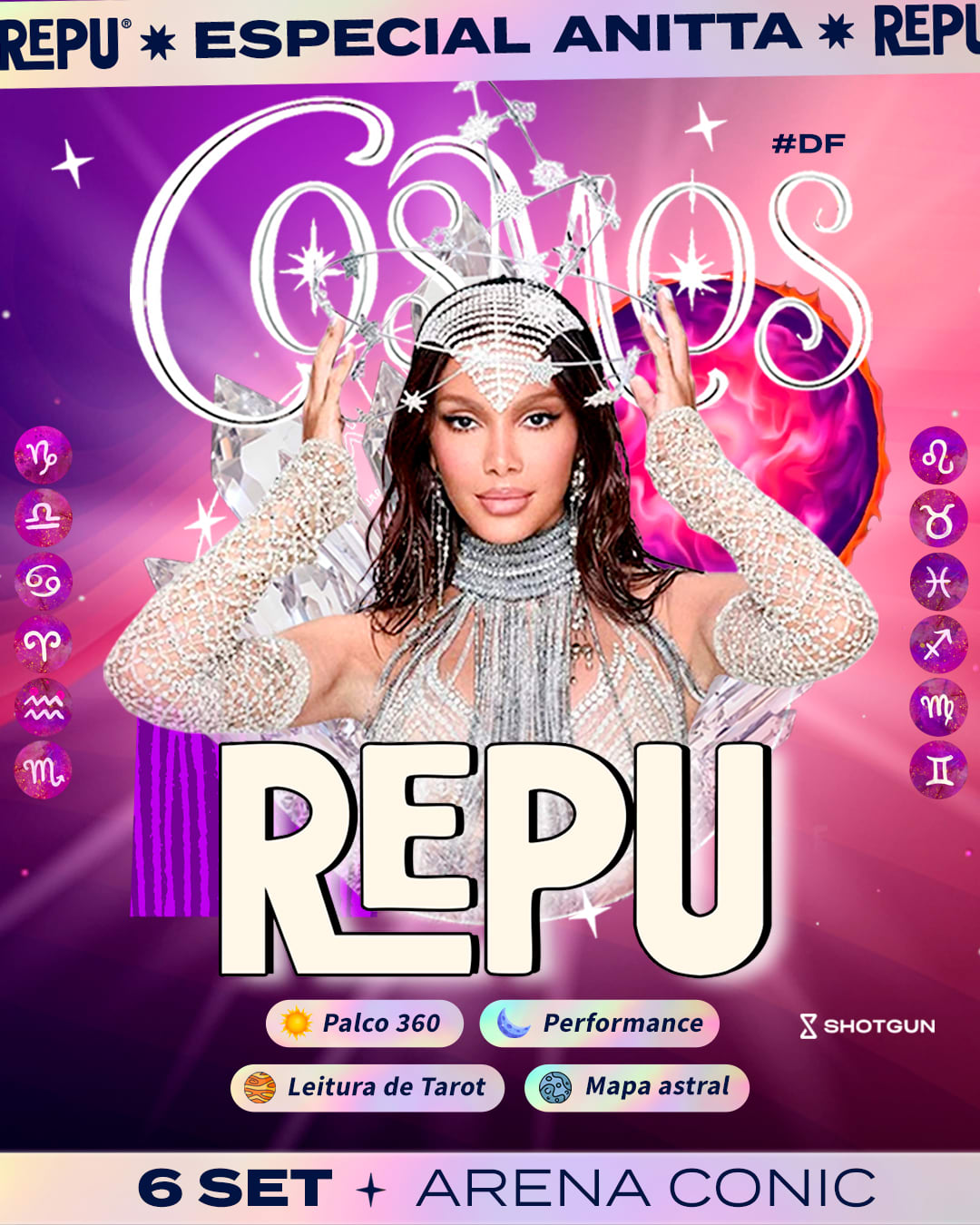 06/09: Repu: Ensaios Da Anitta - Edição Cosmos - Brasília
