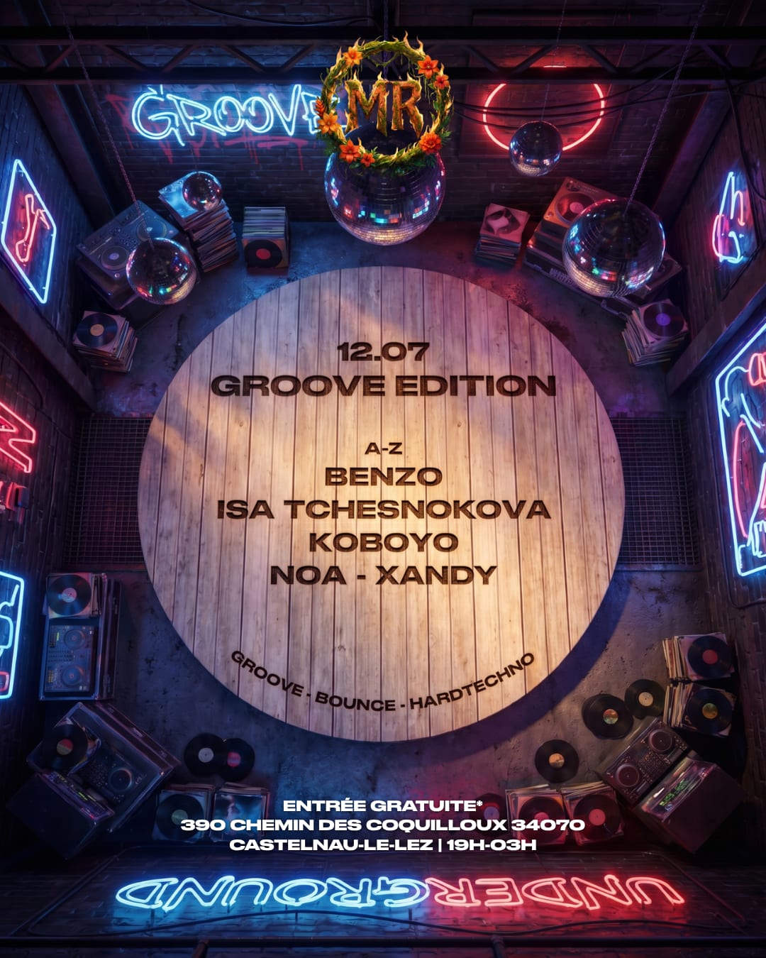 Modern Rave - Summer Open Air - Hard Groove W/ Koboyo..