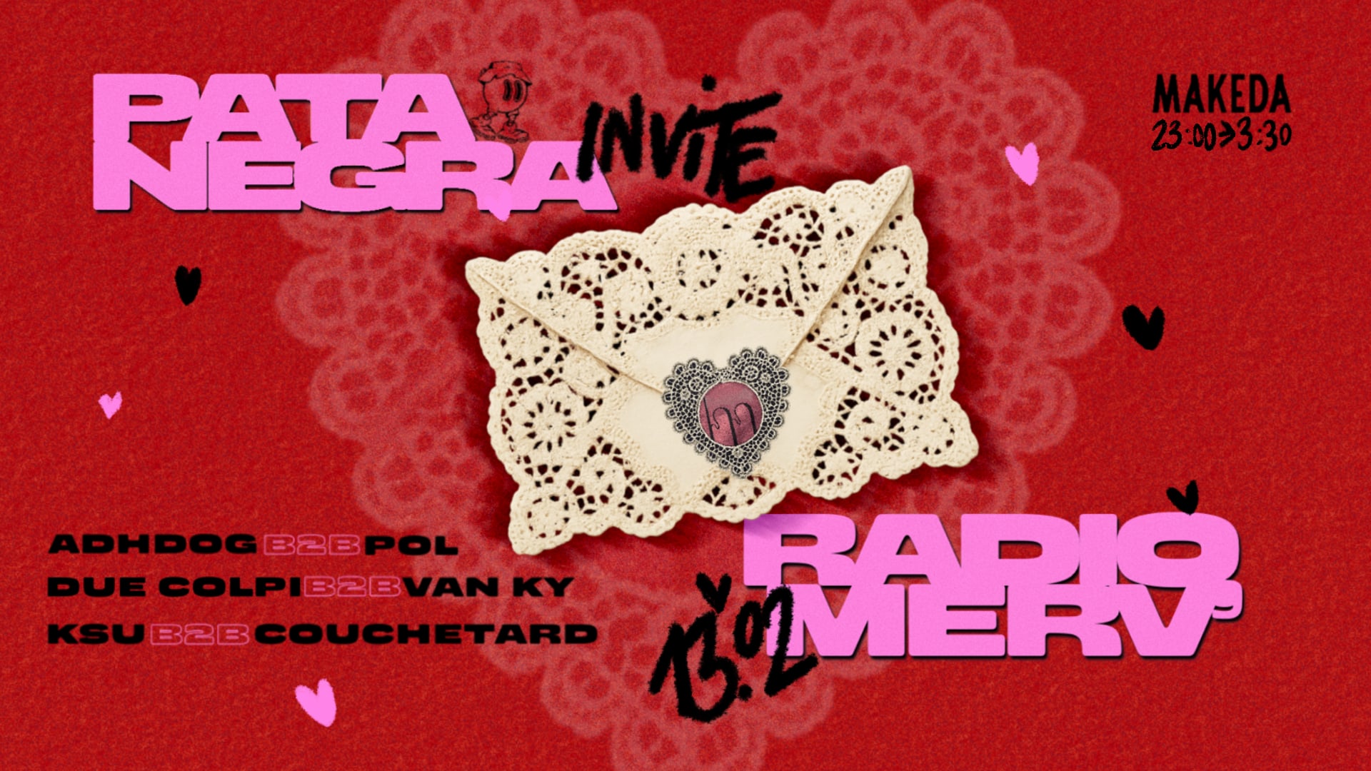Pata Negra Invite Radio Merv'