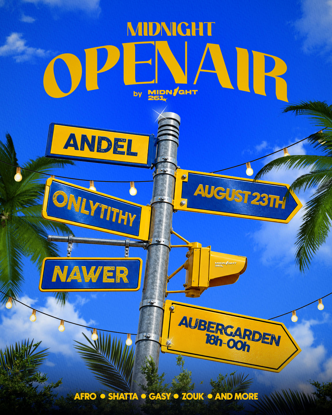 Midnight Open Air | Aubergarden Paris