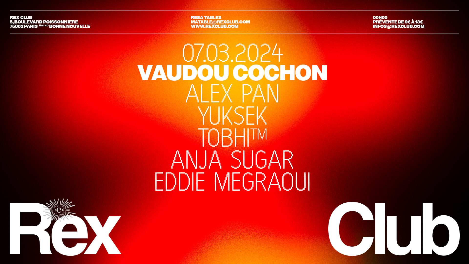 Vaudou Cochon: Alex Pan, Yuksek & More