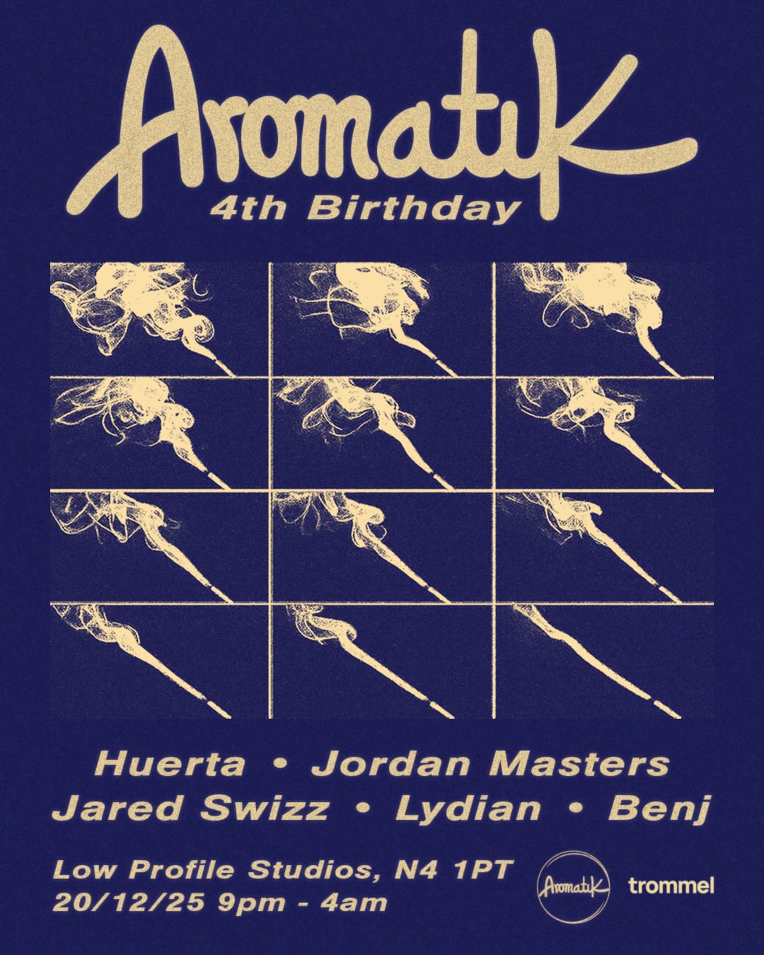 Aromatik 4th Birthday W/ Huerta