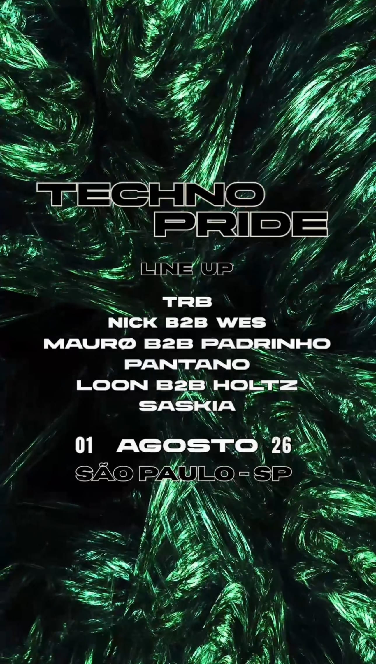 Technopride 22ys Bday! - Crono Club (Centro Histórico De Sp)