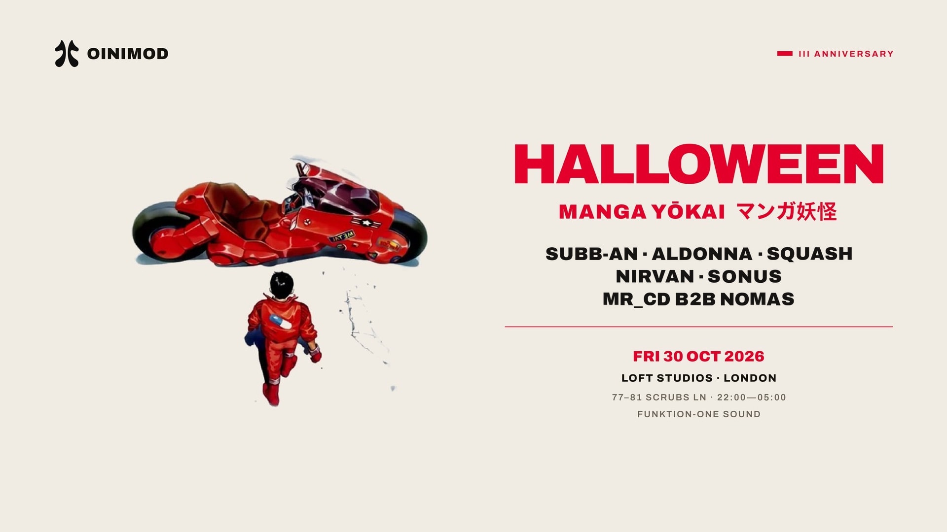 Oinimod Halloween - Manga Yokai