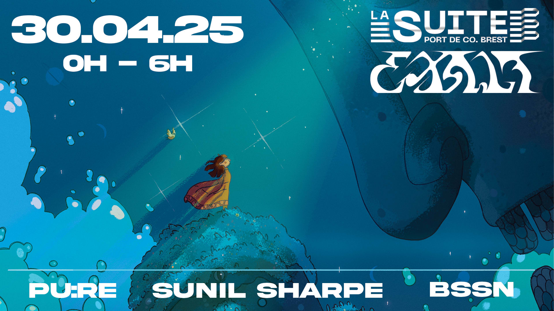 Fractale #3 - Exalt W/ Sunil Sharpe, Bssn
