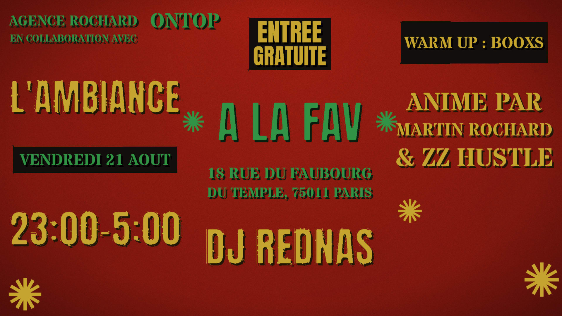 L’Ambiance Ontop X Agence Rochard
