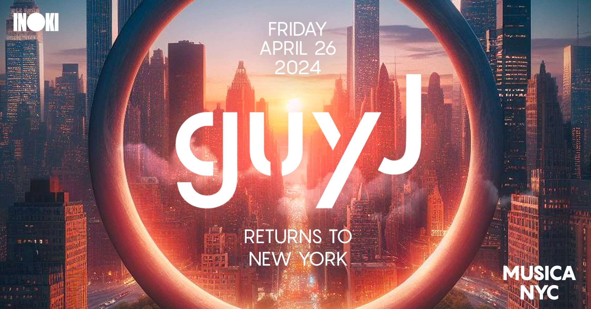 Inoki: Guy J (Returns To Nyc)