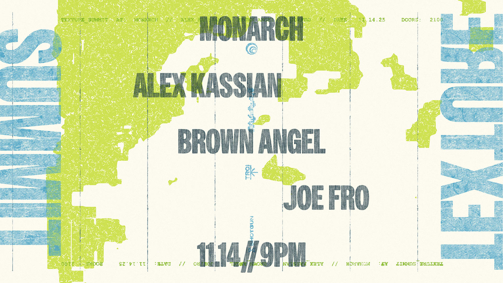 Texture Summit Pres. Alex Kassian (Love On The Rocks)