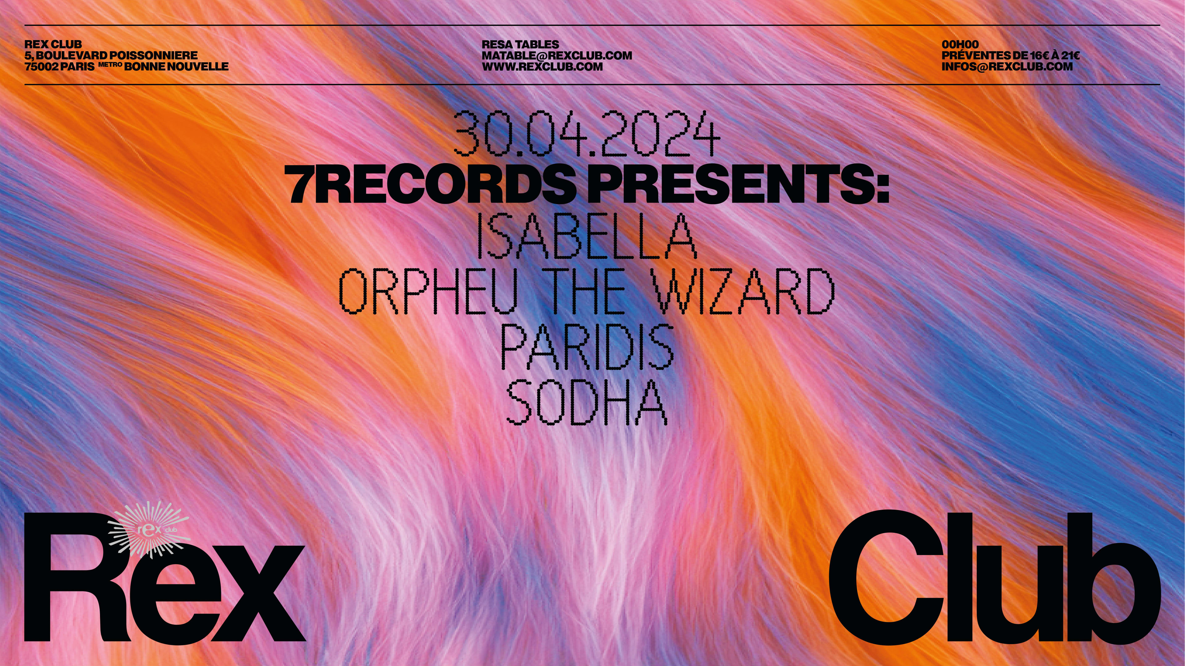 7records: Isabella, Orpheu The Wizard, Paridis, Sodha