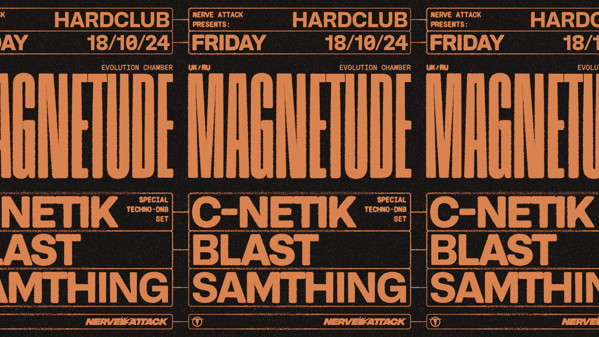 Nerve Attack - Magnetude, C- Netik, Blast & Samthing