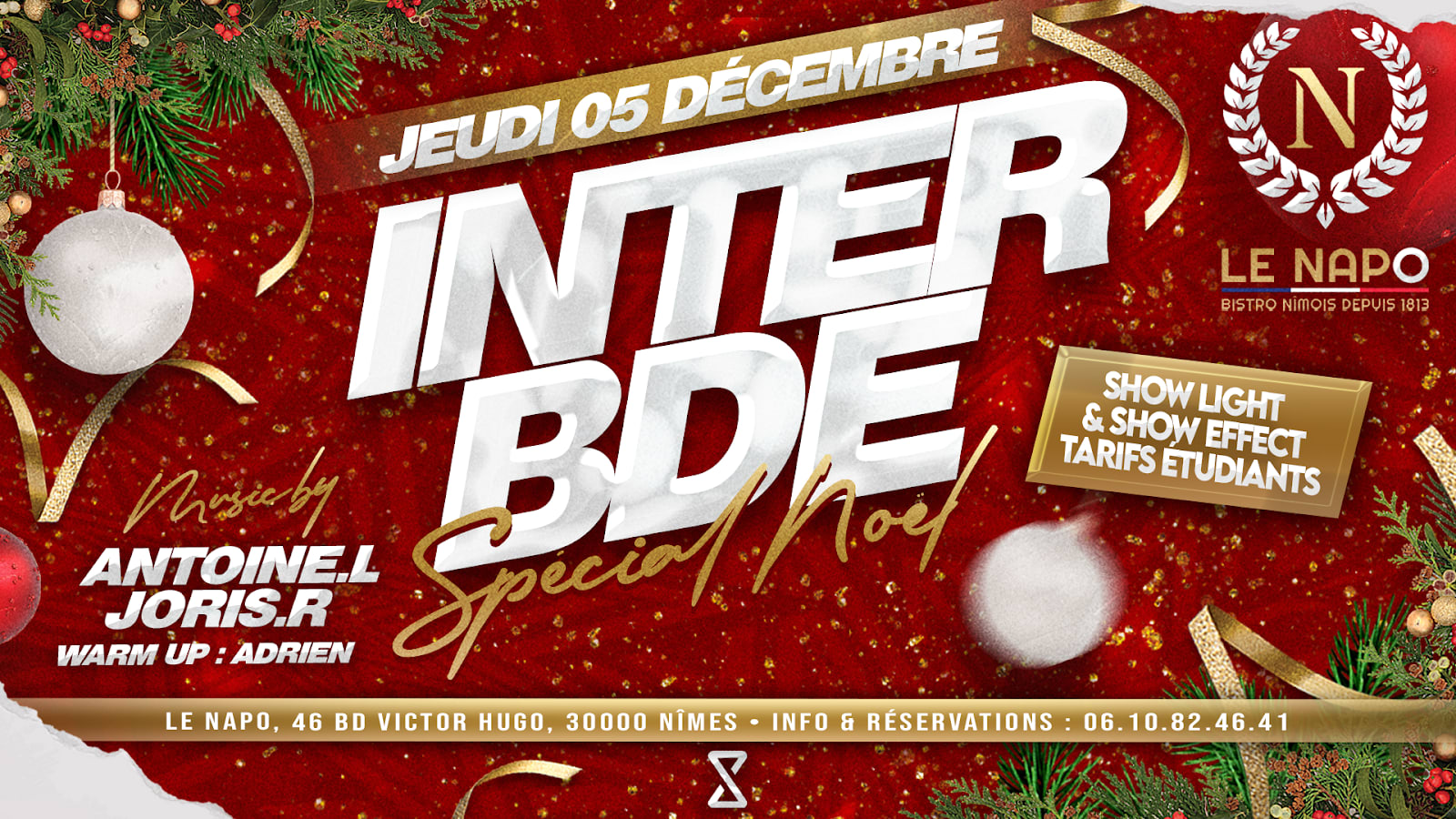 Inter Bde Nîmois - Jeudi 5 Décembre