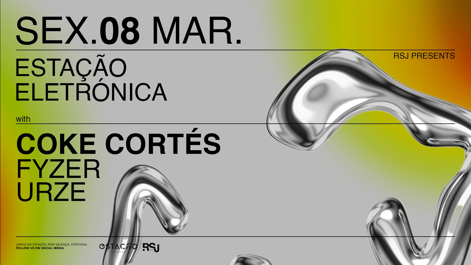 Estação Eletrónica C/ Coke Cortés, Fyzer, Urze