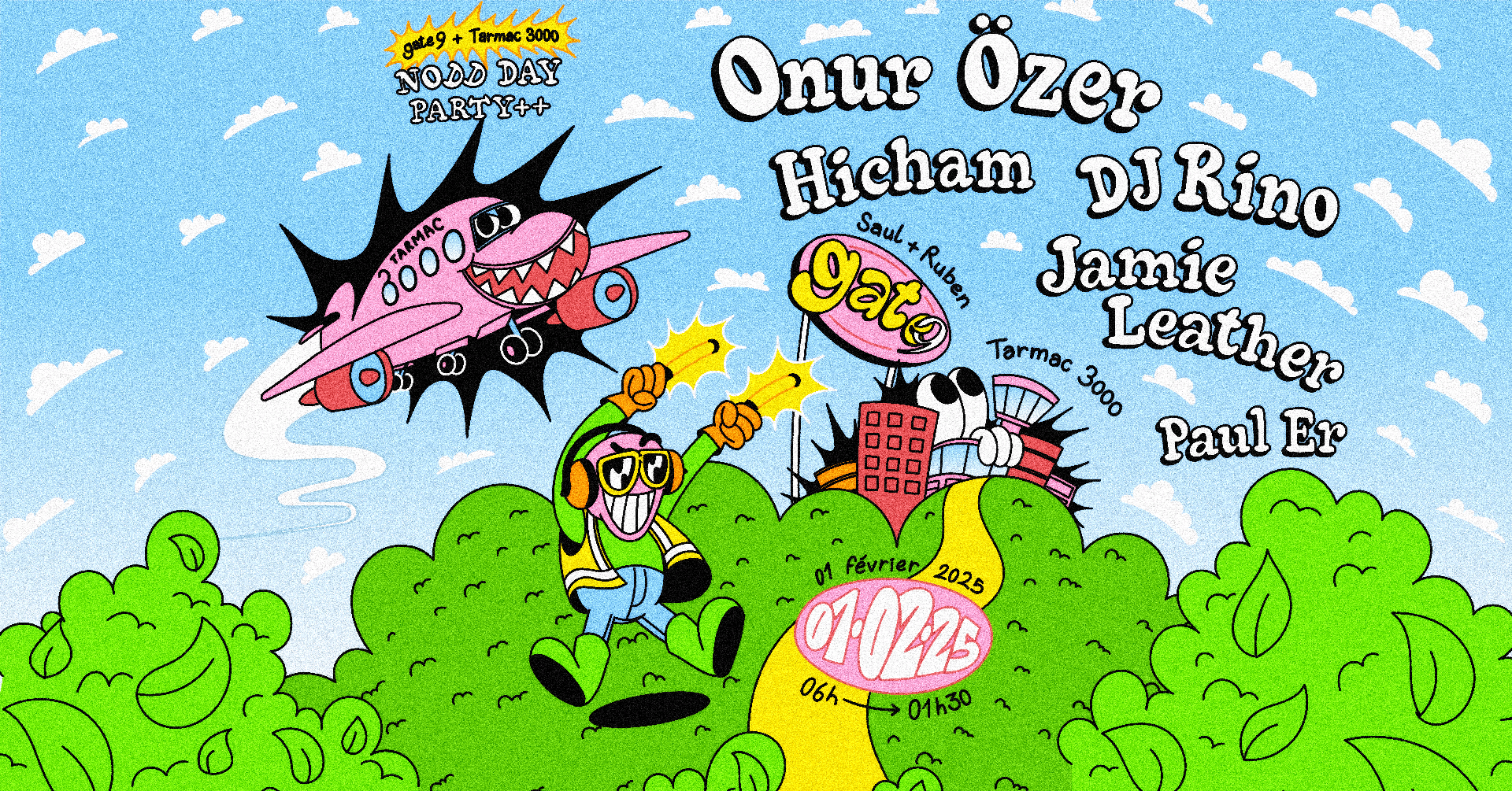 Gate 9 X Tarmac 3000 W/ Onur Özer, Hicham, Dj Rino & More
