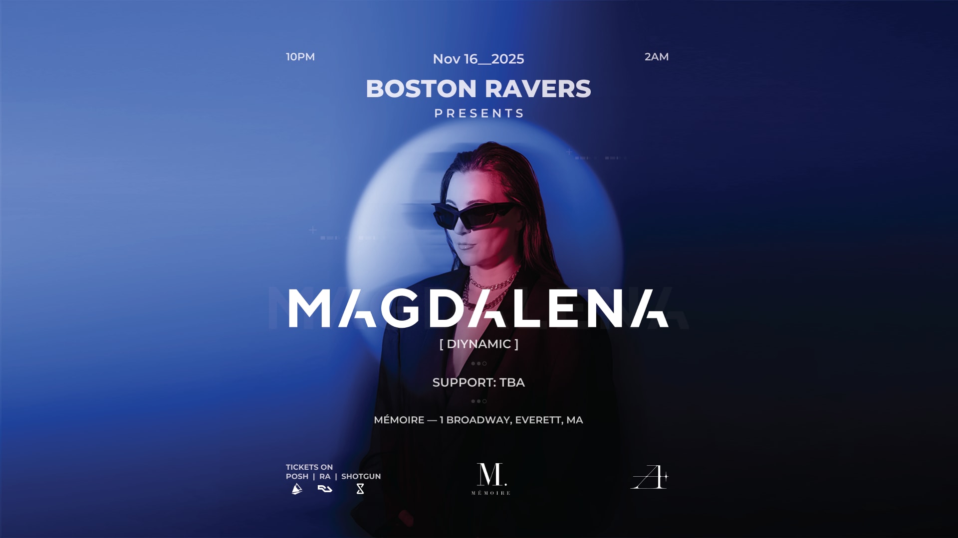 Boston Ravers Present: Magdalena