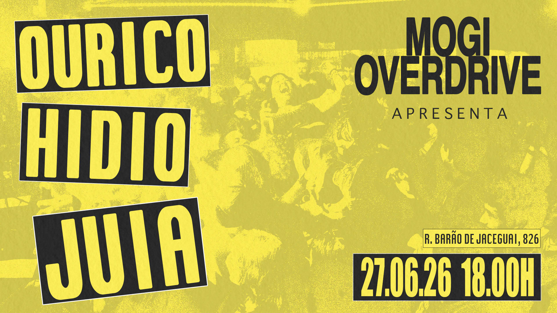 Juia, Hidio & Ouriço Na Overdrive