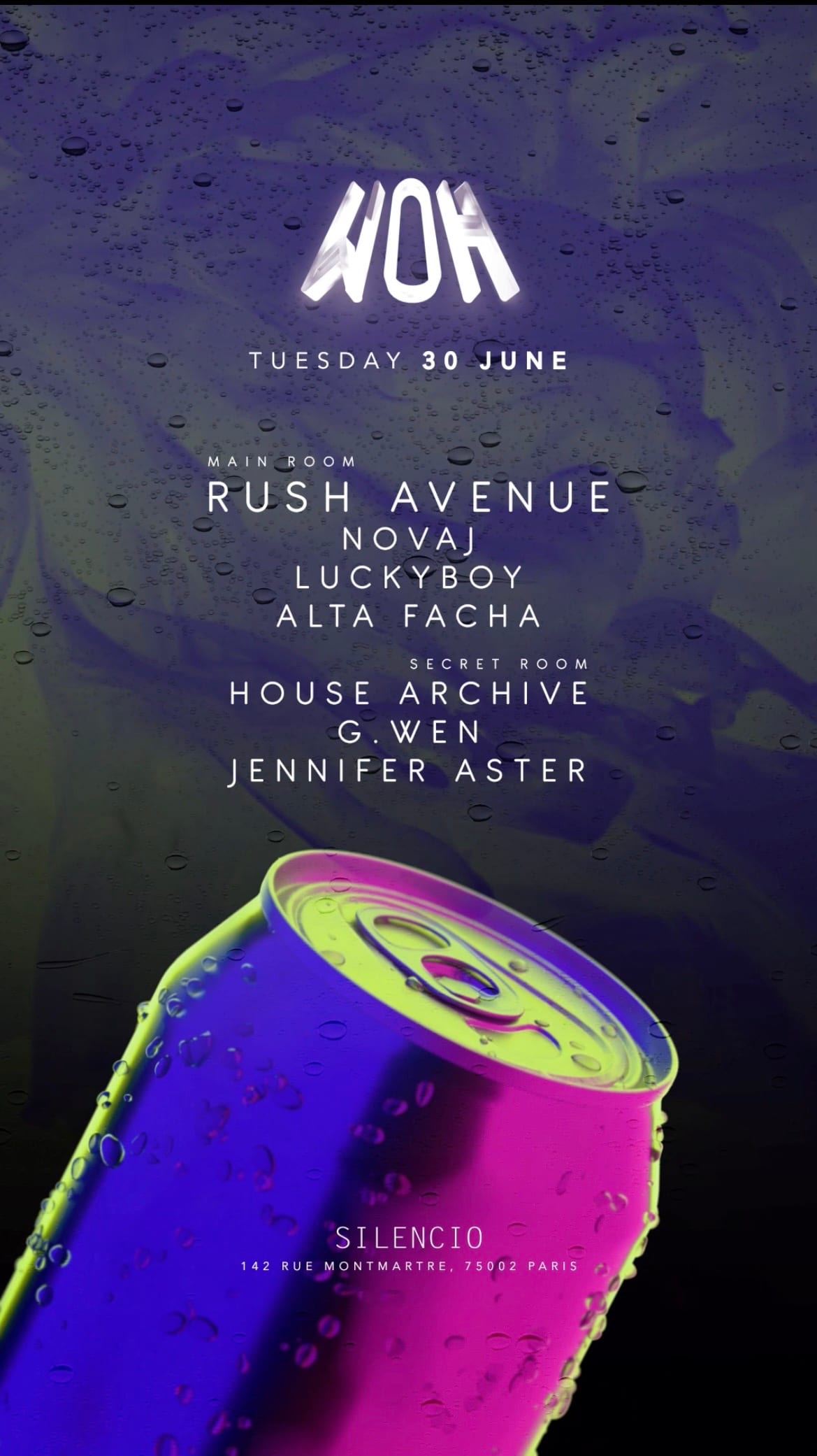 Woh X Phf W/ Rush Avenue, Novaj, Luckyboy