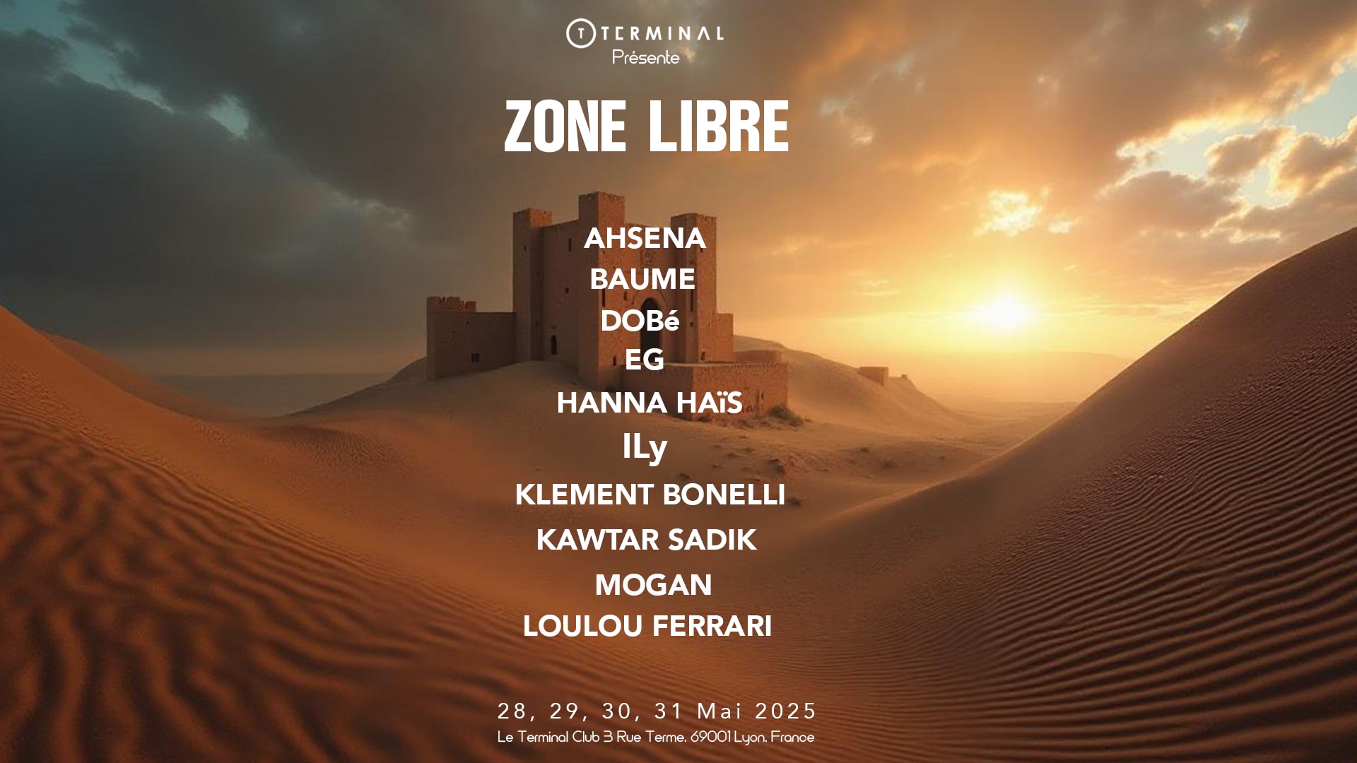 Pack Zone Libre — 4 Jours