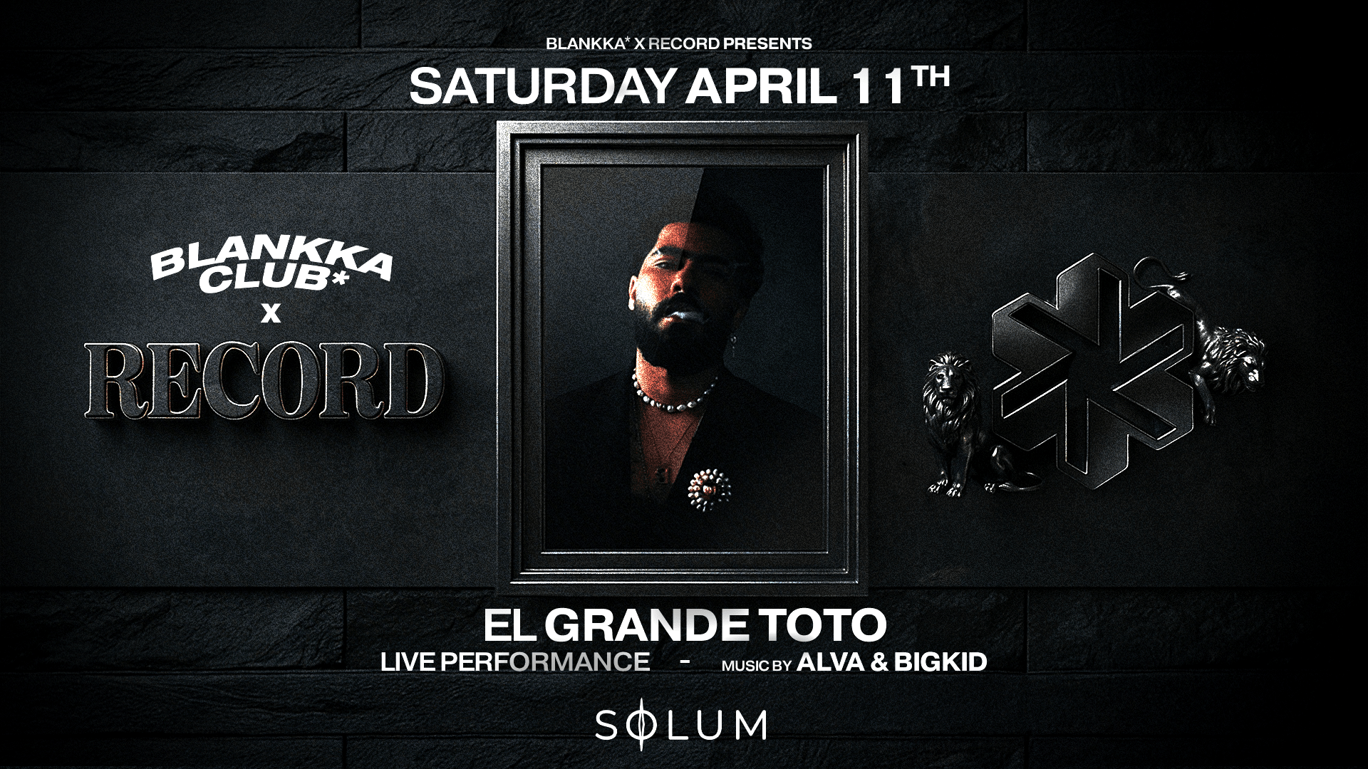 Record X Blankka* | Elgrandetoto Exclusive Live Performance