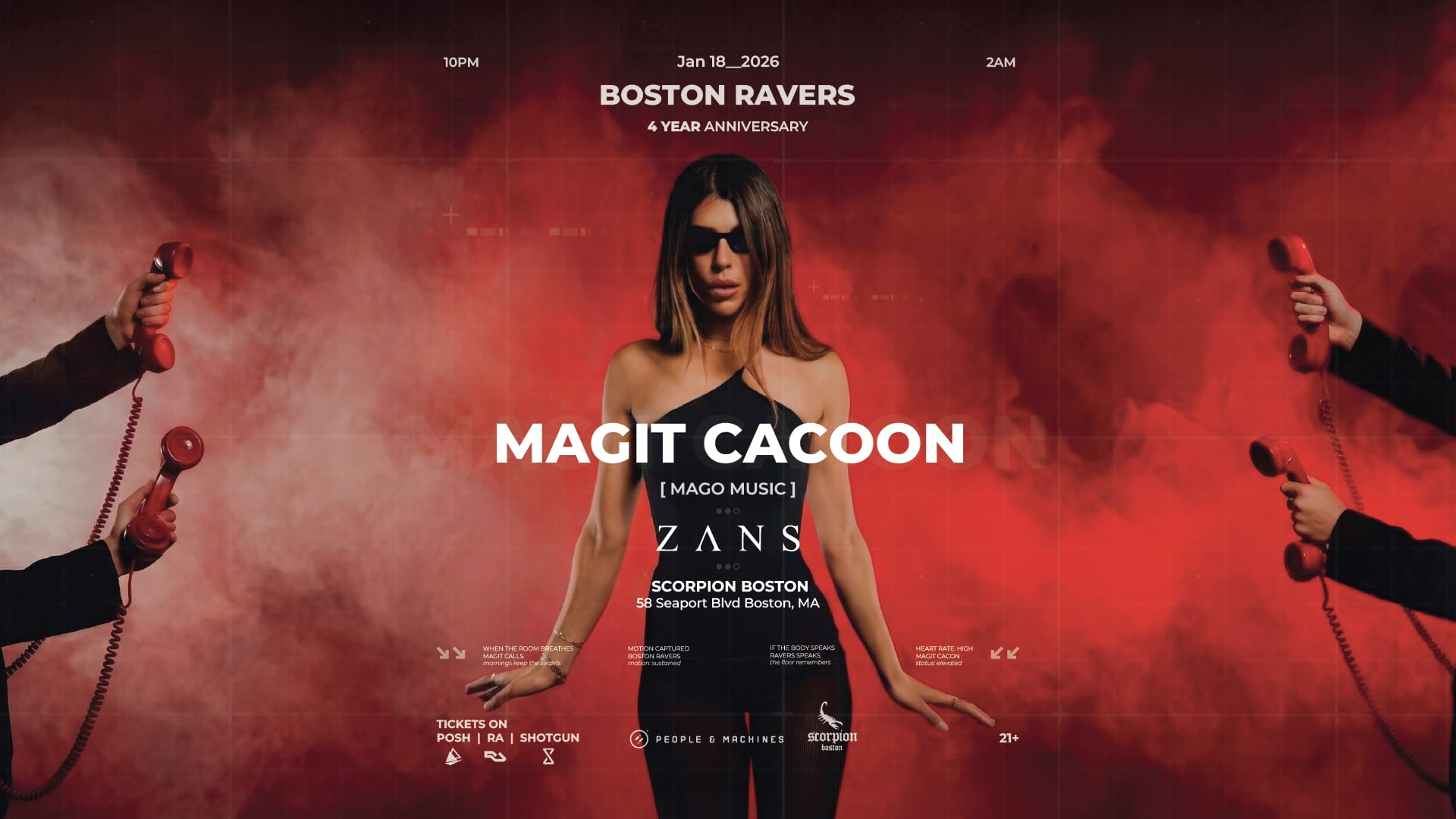 Boston Ravers Present: Magit Cacoon