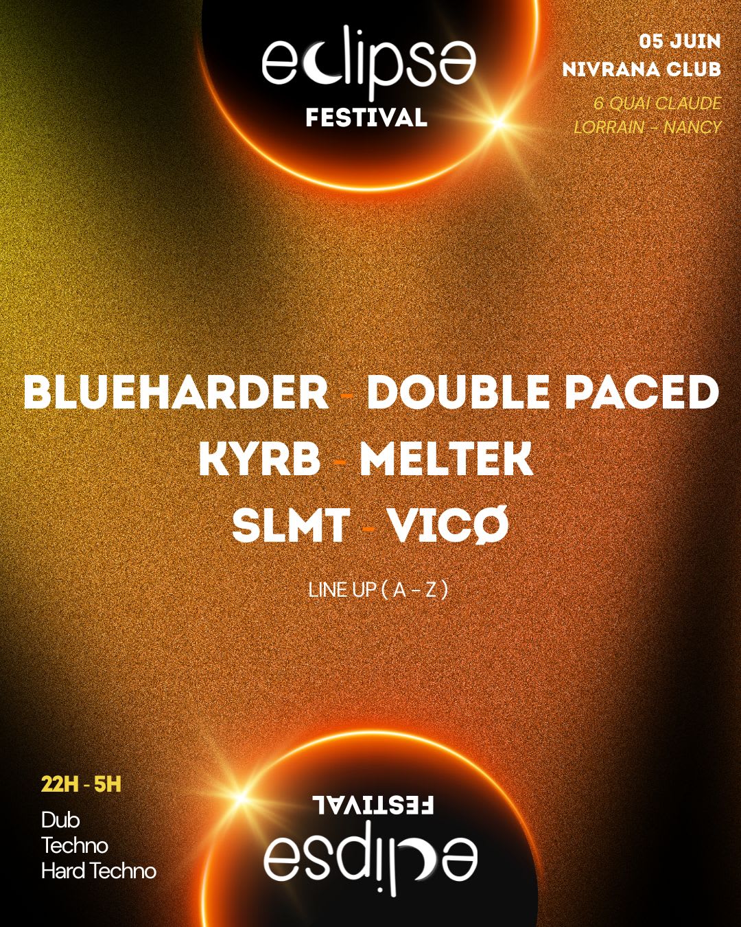 Éclipse W/ Vicø, Slmt, Blueharder, Doublepaced, Kyrb, Meltek