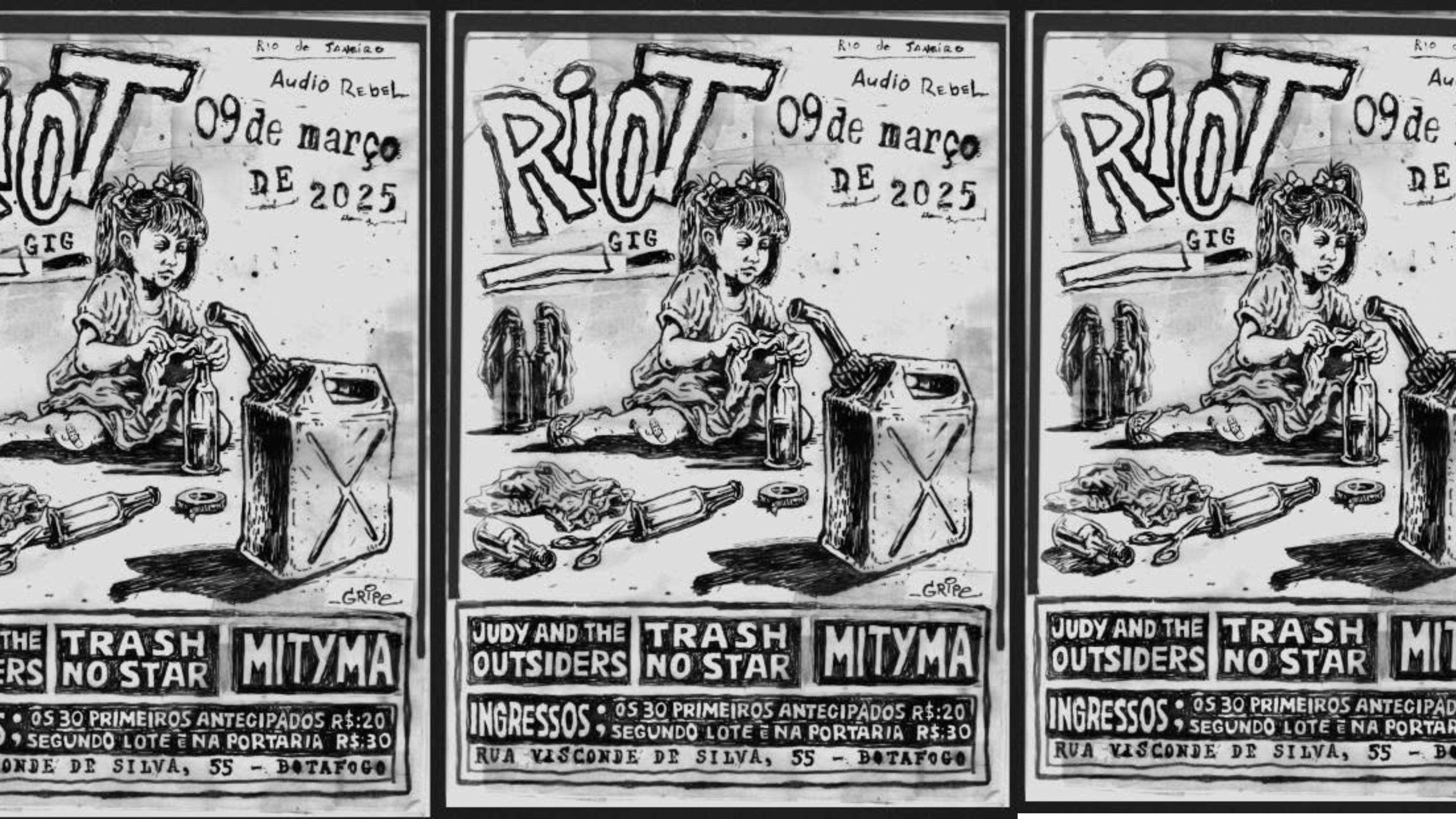 Riot Gig: Judy And The Outsiders|Trashnostar|Mityma