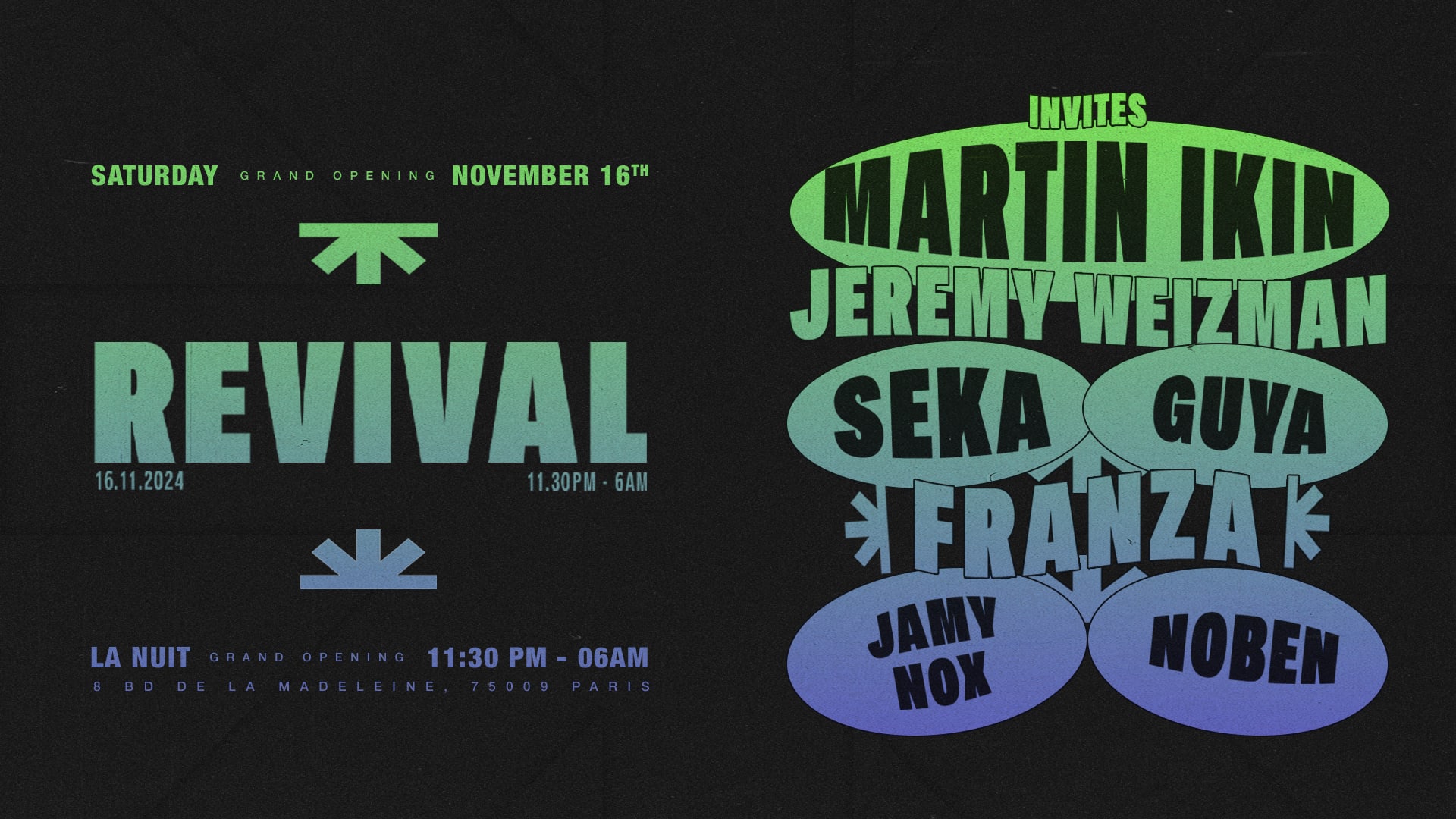 Revival Invites Martin Ikin - Tech House Edition #1