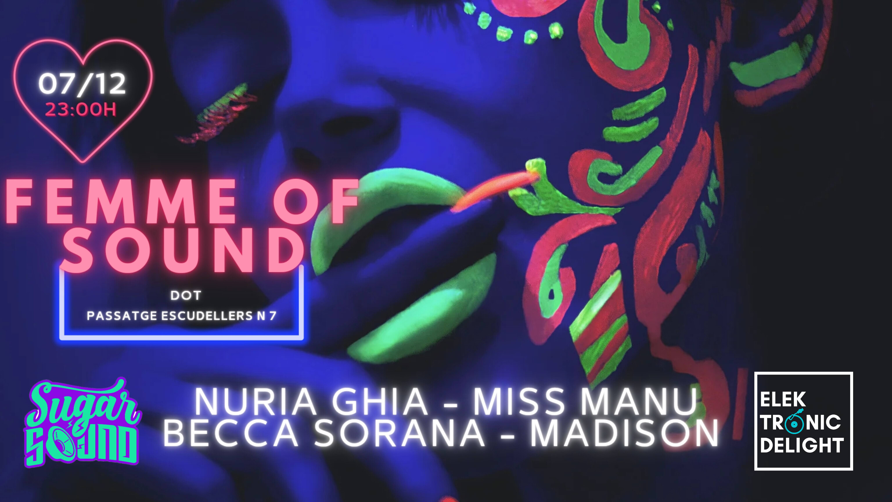 Sugar Sound & Elektronic Delight Presnt Femme Of Sound