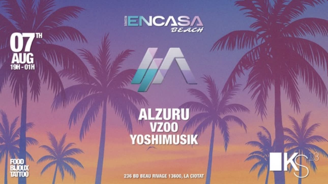 Encasa Beach At Ks13 W/ Alzuru, Vzoo, Yoshimusik