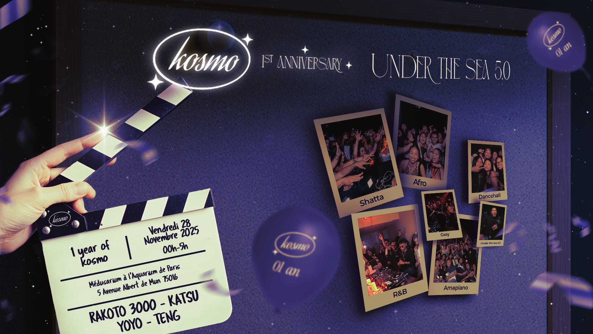 Under The Sea 5.0 - Kosmo 1st Bday