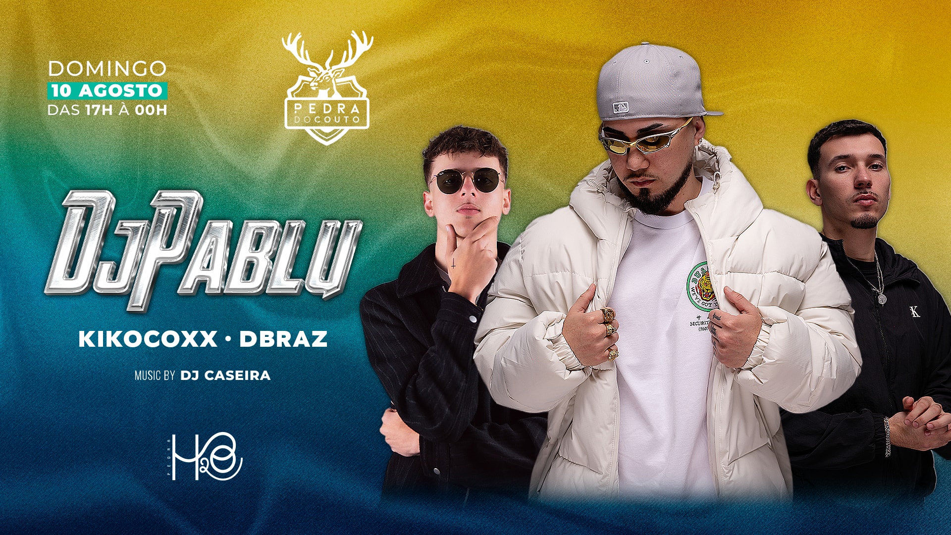 Sunset Na Piscina Com Dj Pablu, Dbraz, Kikocoxx Dj Caseira