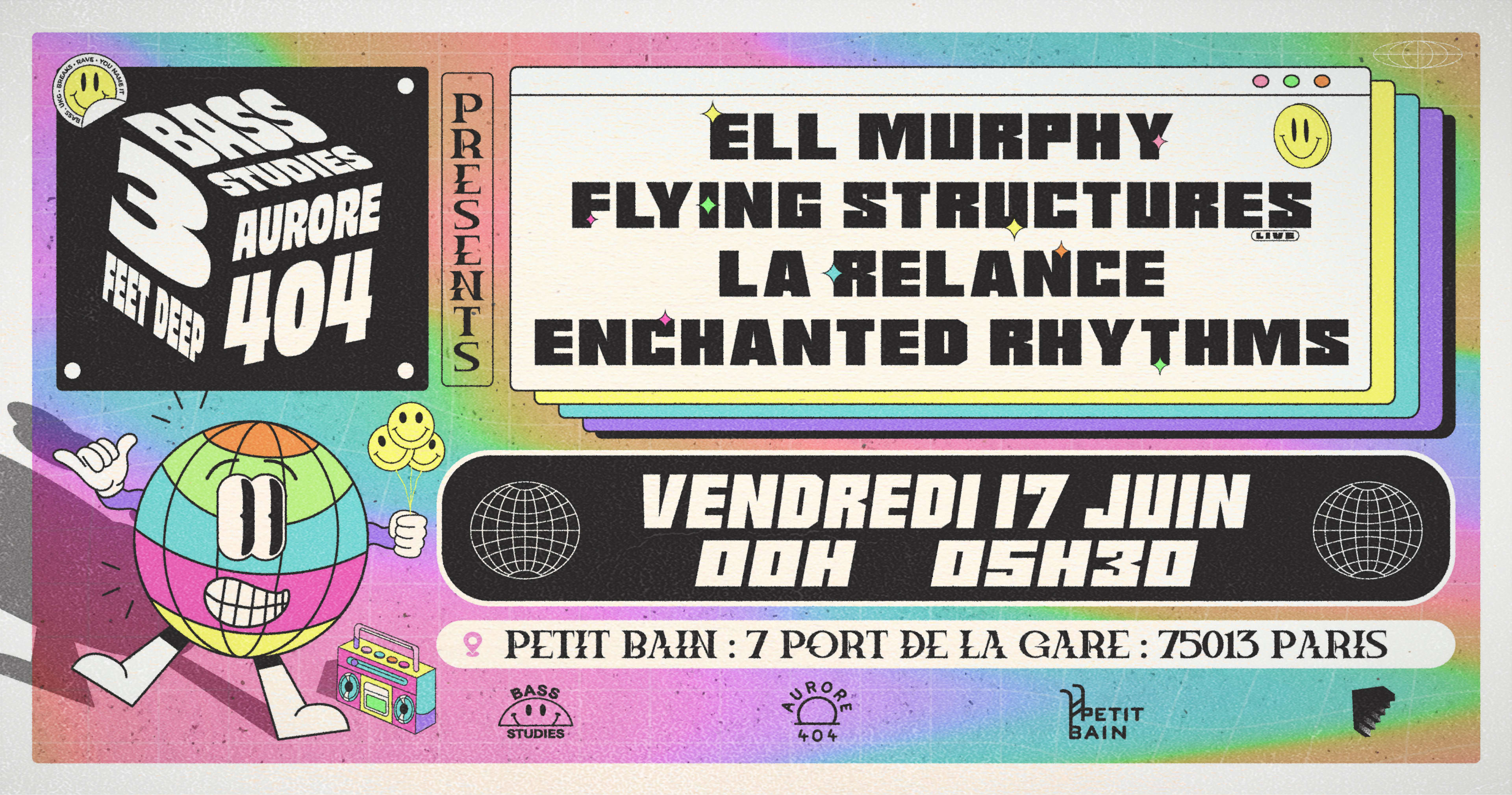 3fd X Aurore404 X Bass Studies: Ell Murphy, Enchanted Rhythms