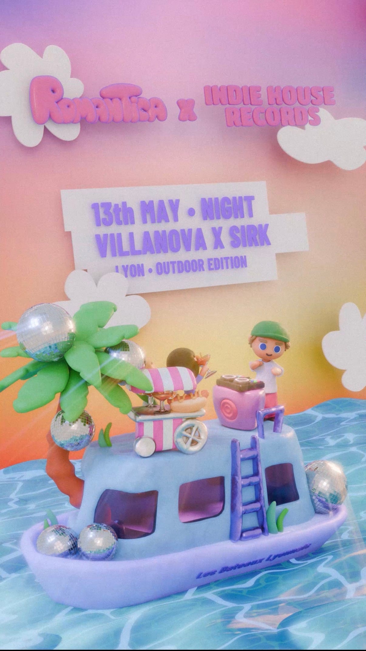 Romantica X Indie House Records - Boat Edition