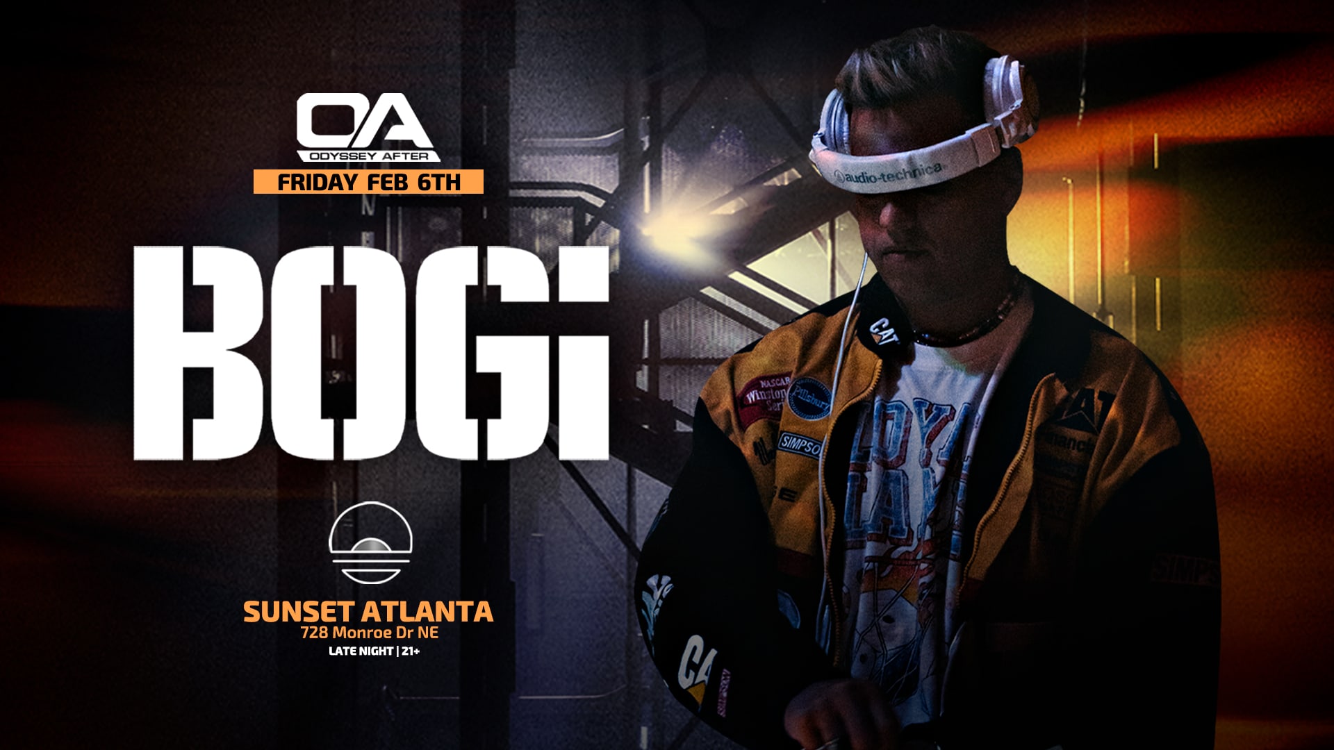 Bogi At Odyssey After Sunset