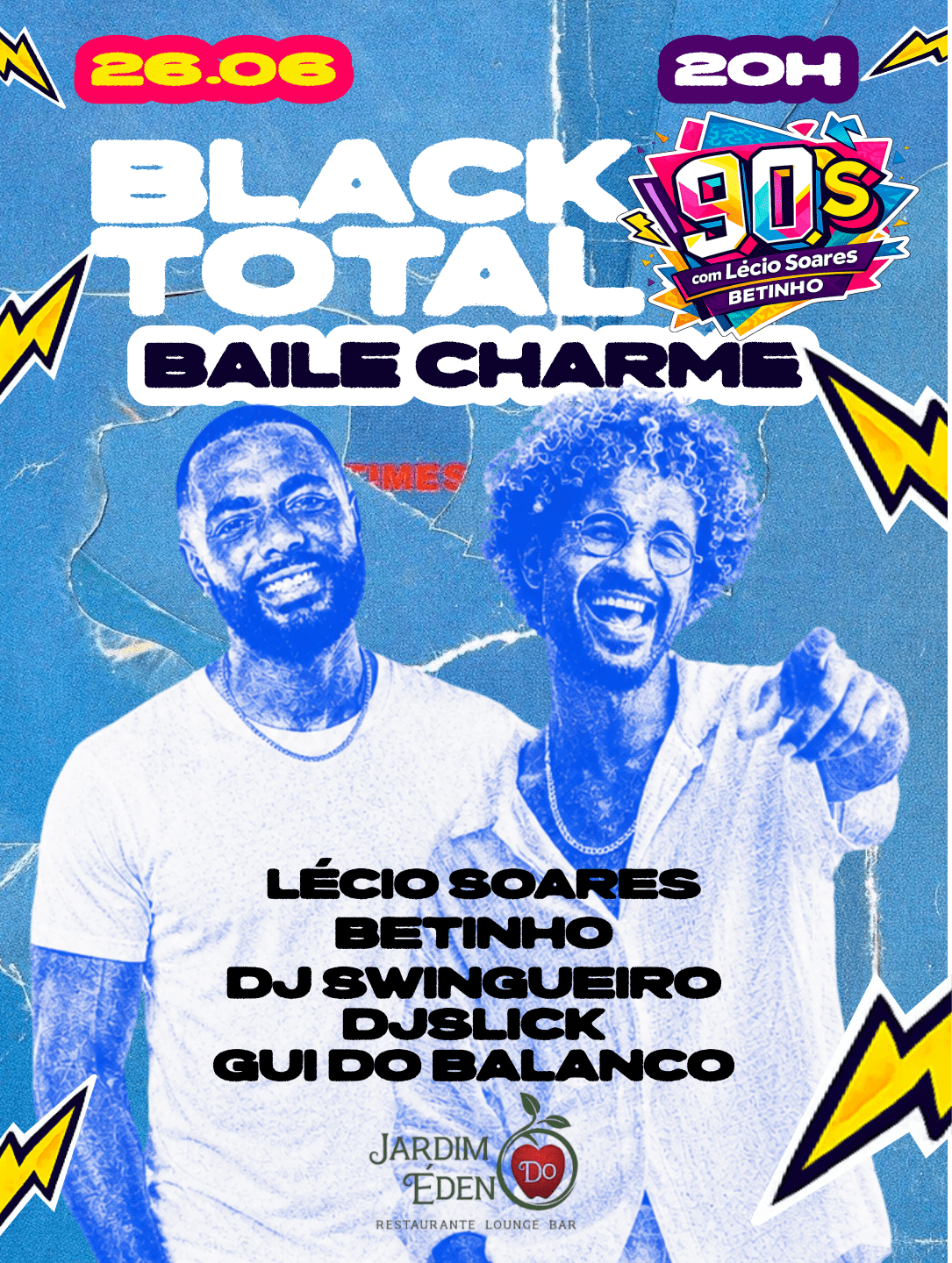 Anos 90 + Black Total