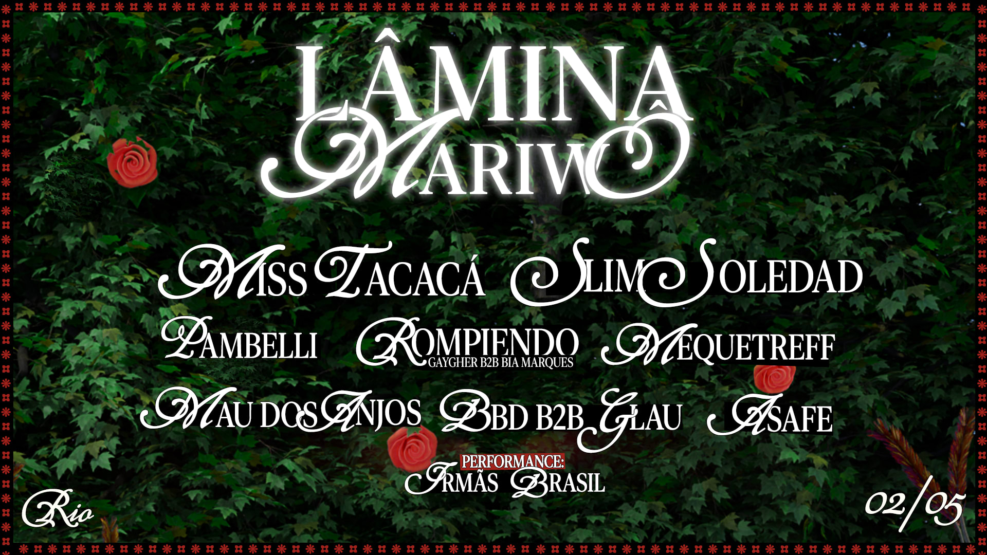 Lâmina X Mariwô - ¡Ni Santa, Ni Profana, Soy Latina!