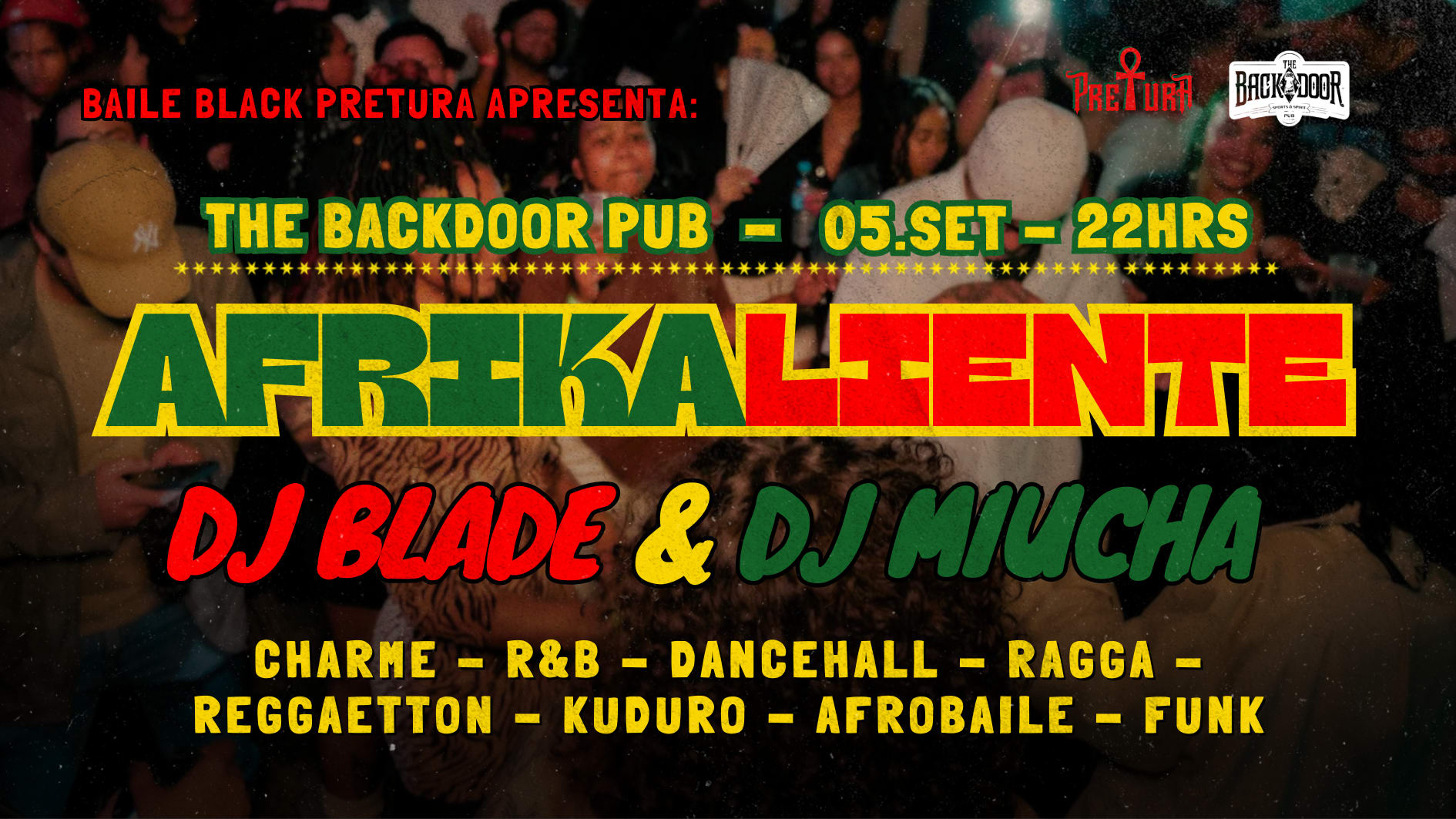Baile Black Pretura - Afrikaliente
