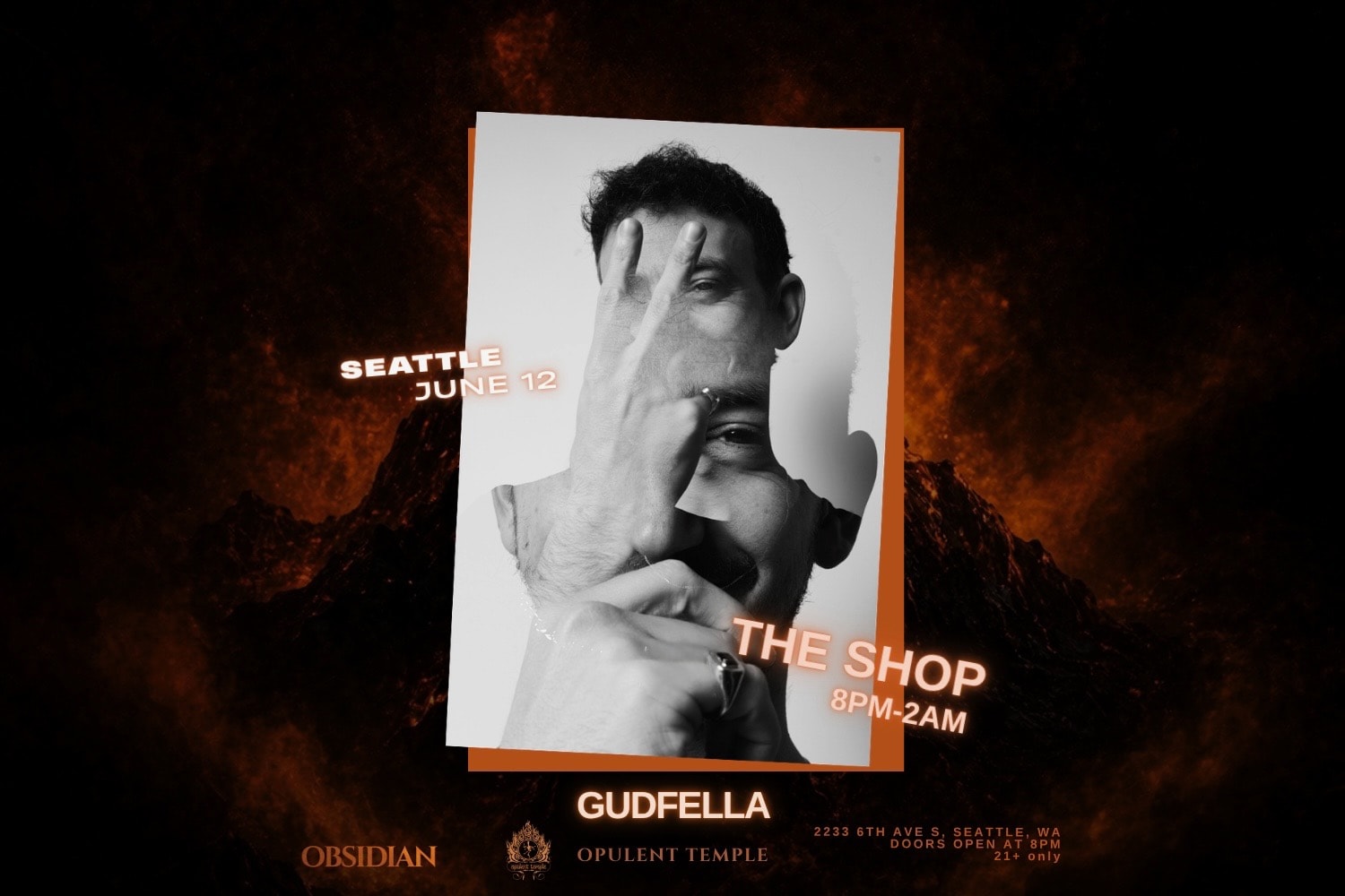 Obsidian Feat. Mita Gami W/ Special Guest Gudfella