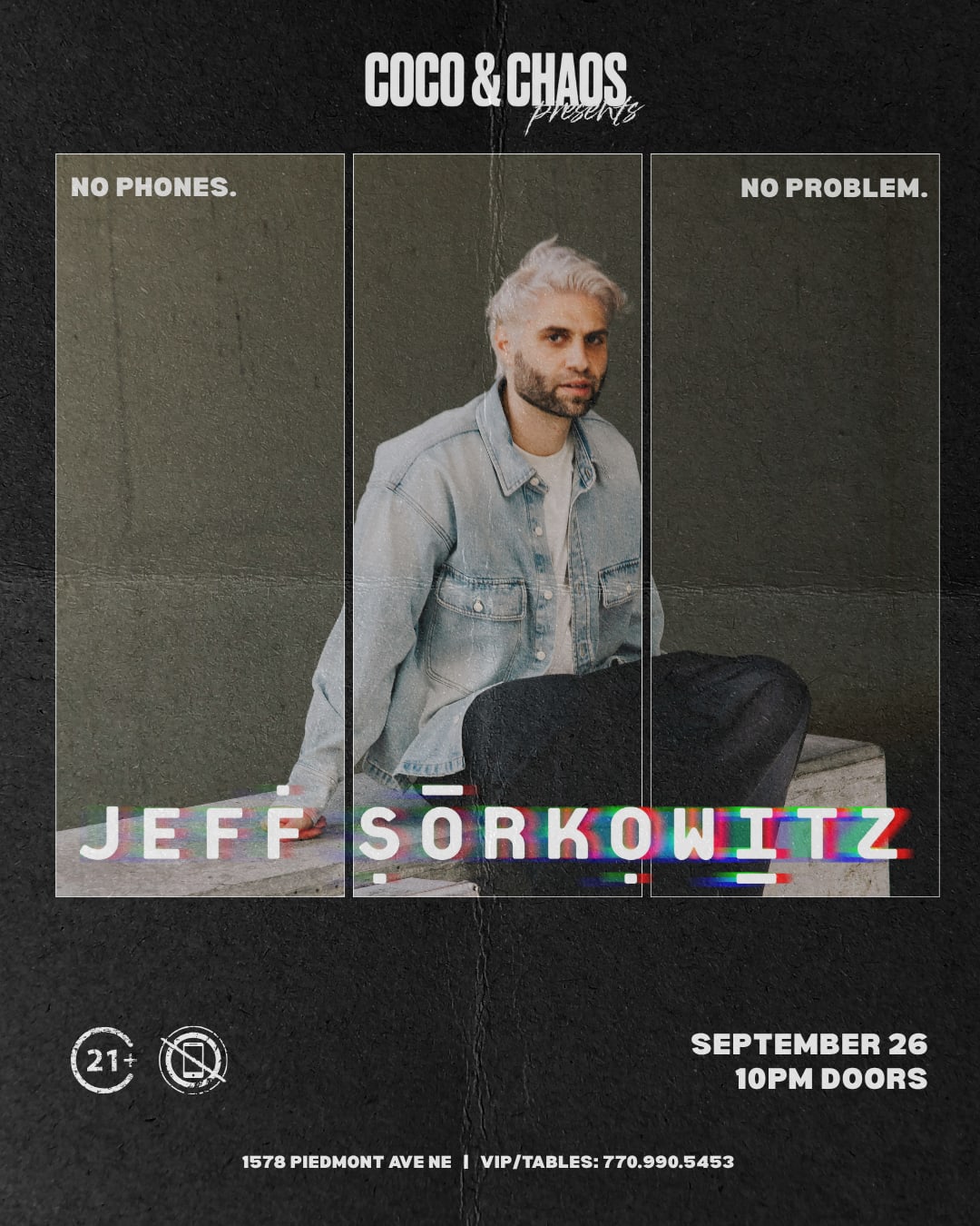 Coco & Chaos Presents: Jeff Sorkowitz