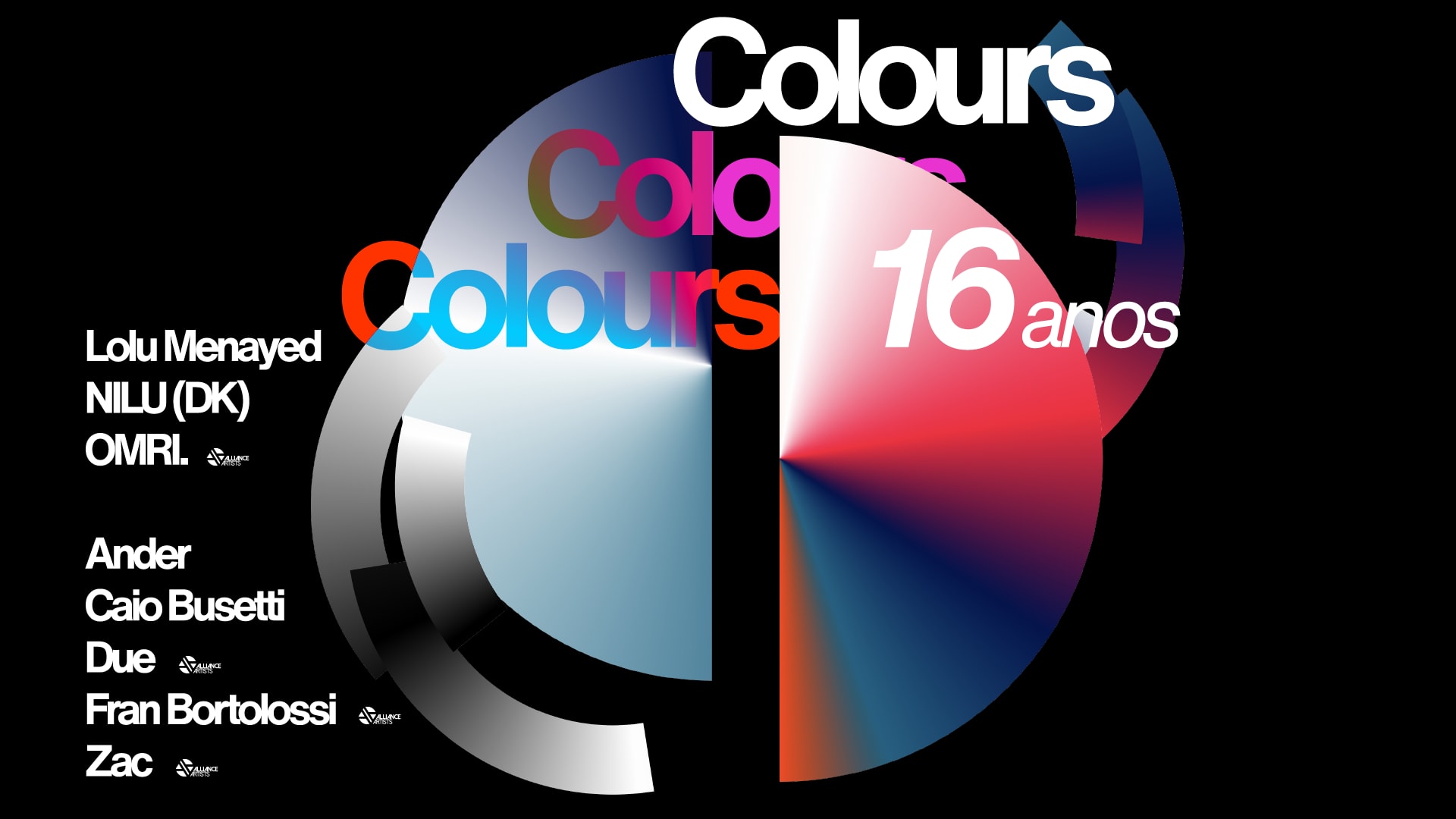 Colours 16 Anos
